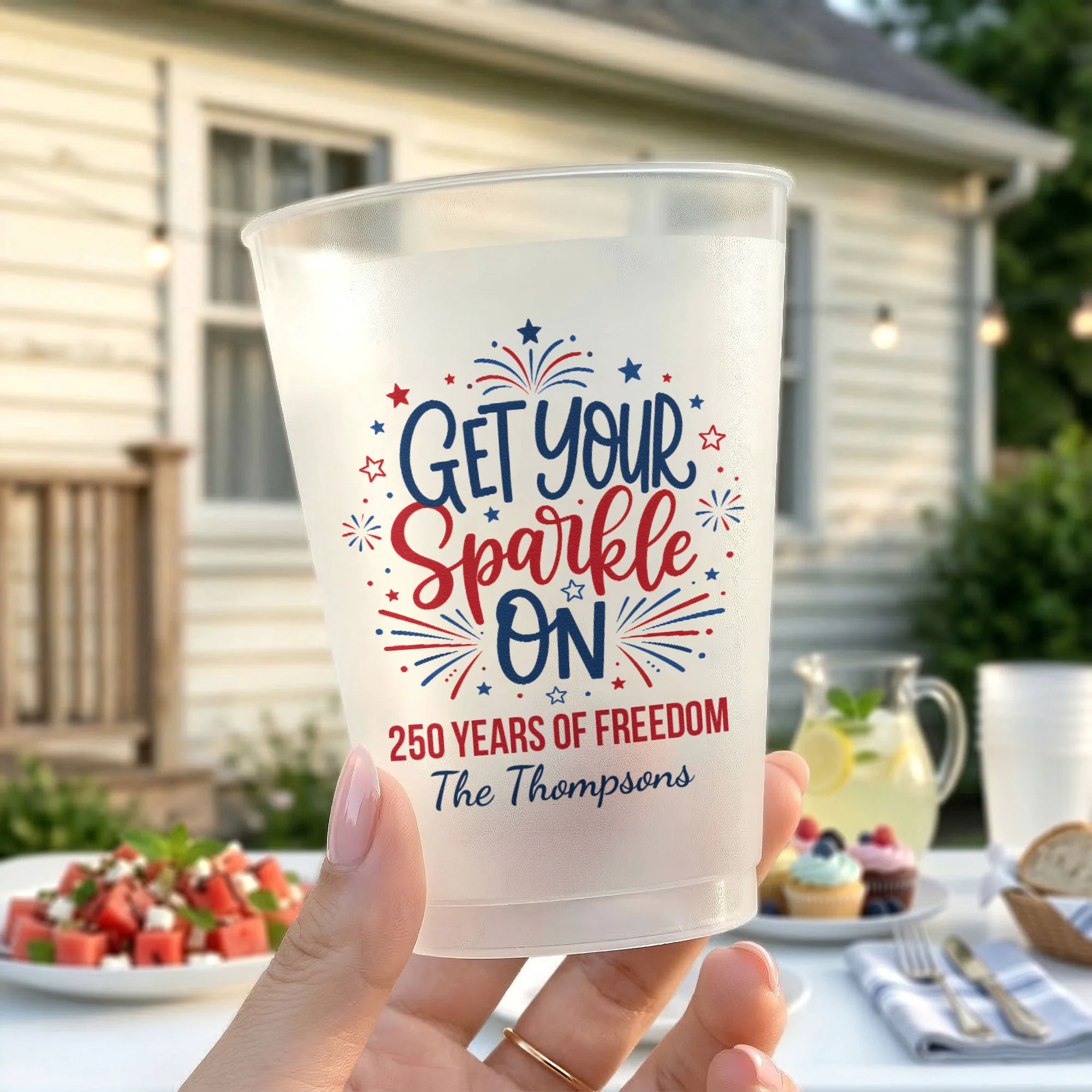 Let Freedom Ring - Personalized Cups - Image 2