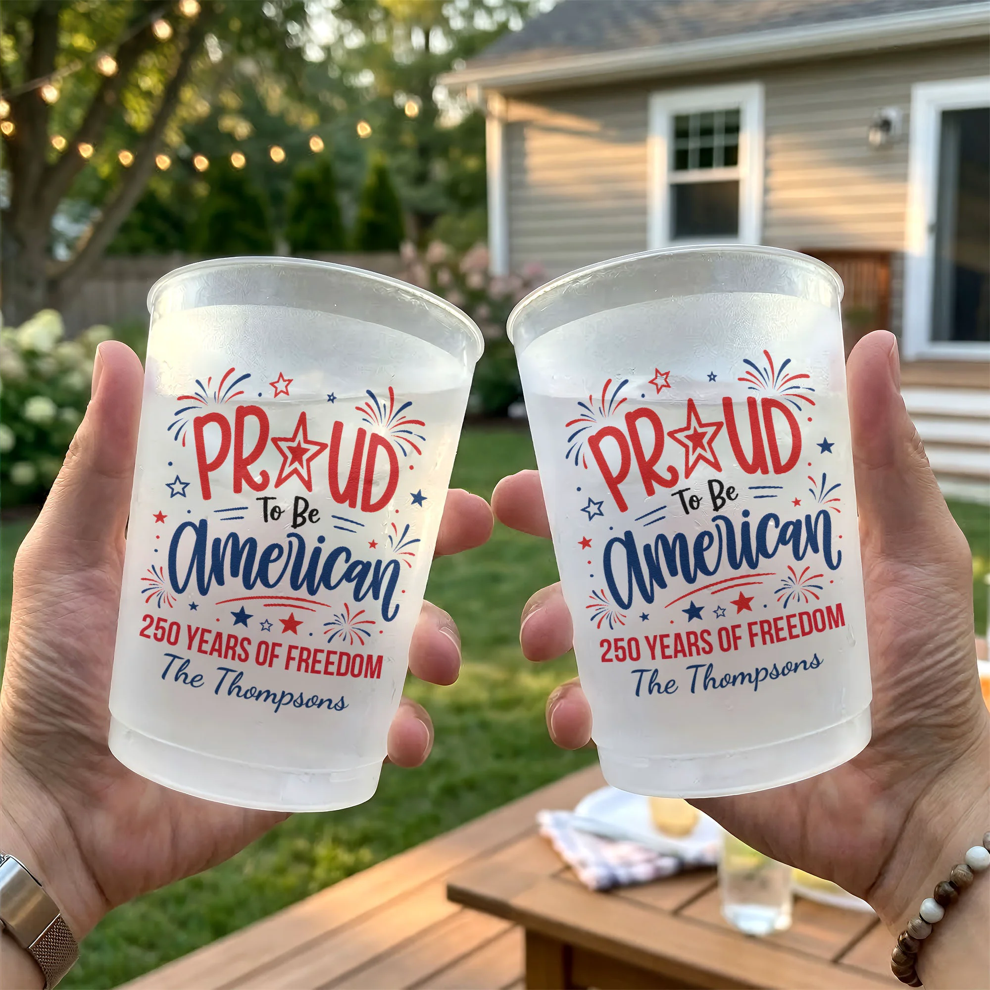 Let Freedom Ring - Personalized Cups - Image 4