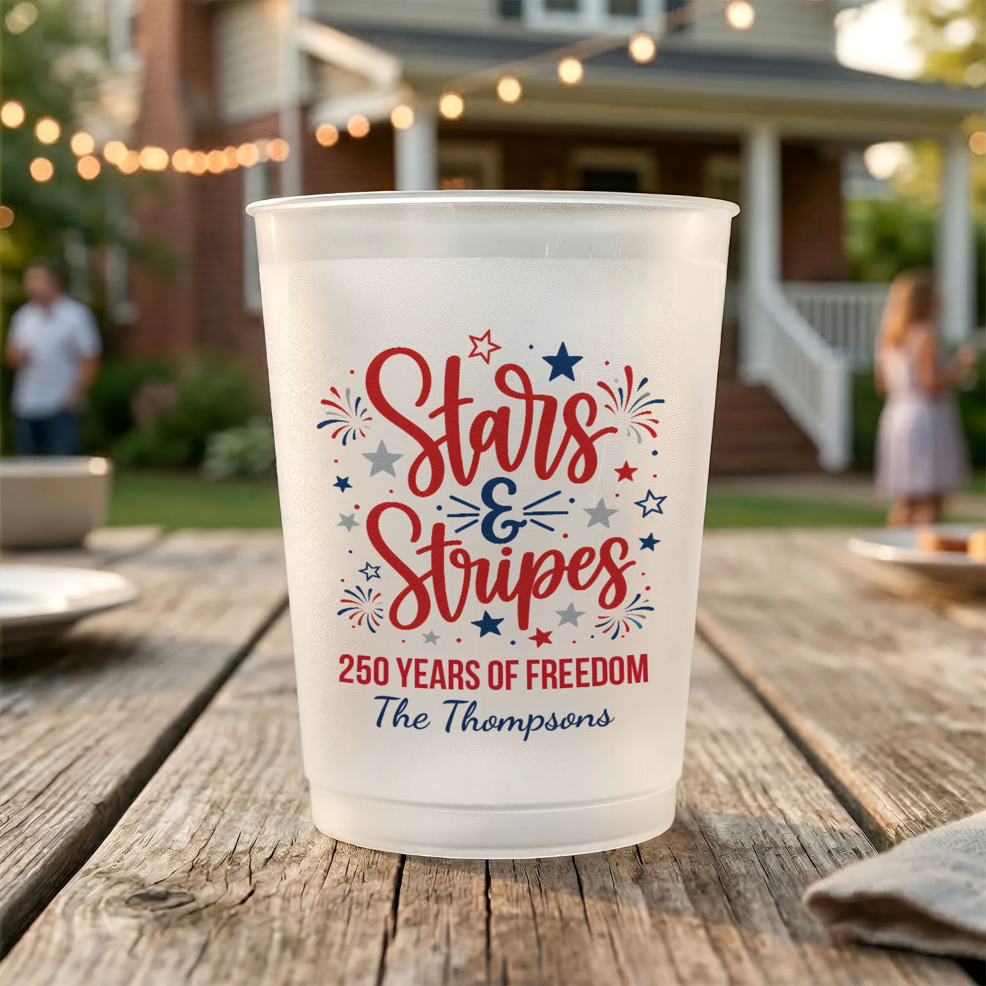 Let Freedom Ring - Personalized Cups - Image 5