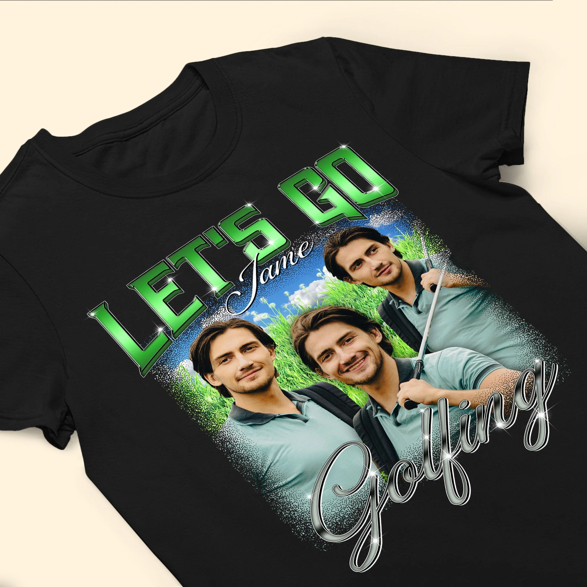 Let's Go Golfing - Personalized Photo Shirt - Image 6