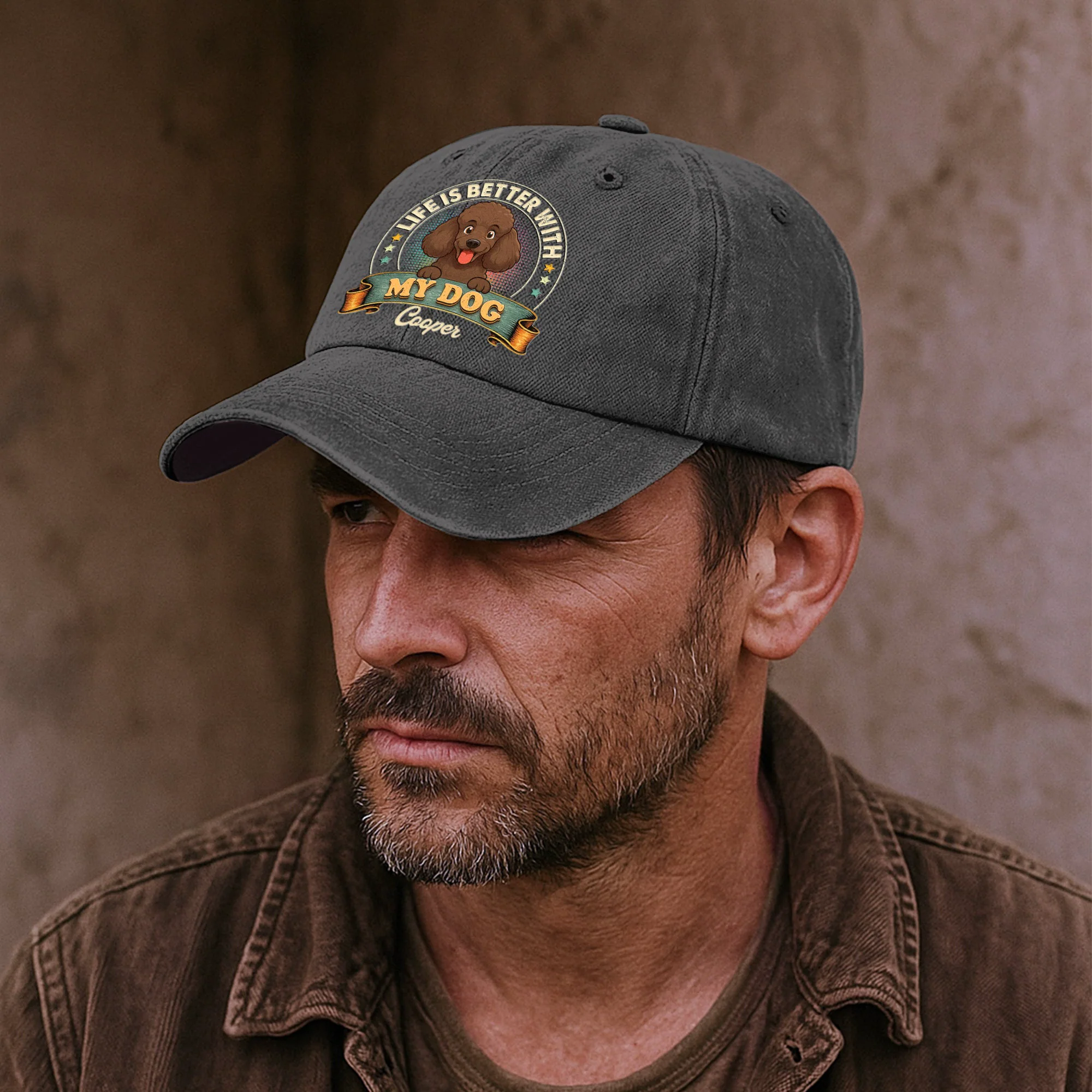 Life Is Better With My Dog - Personalized Cap - Image 4
