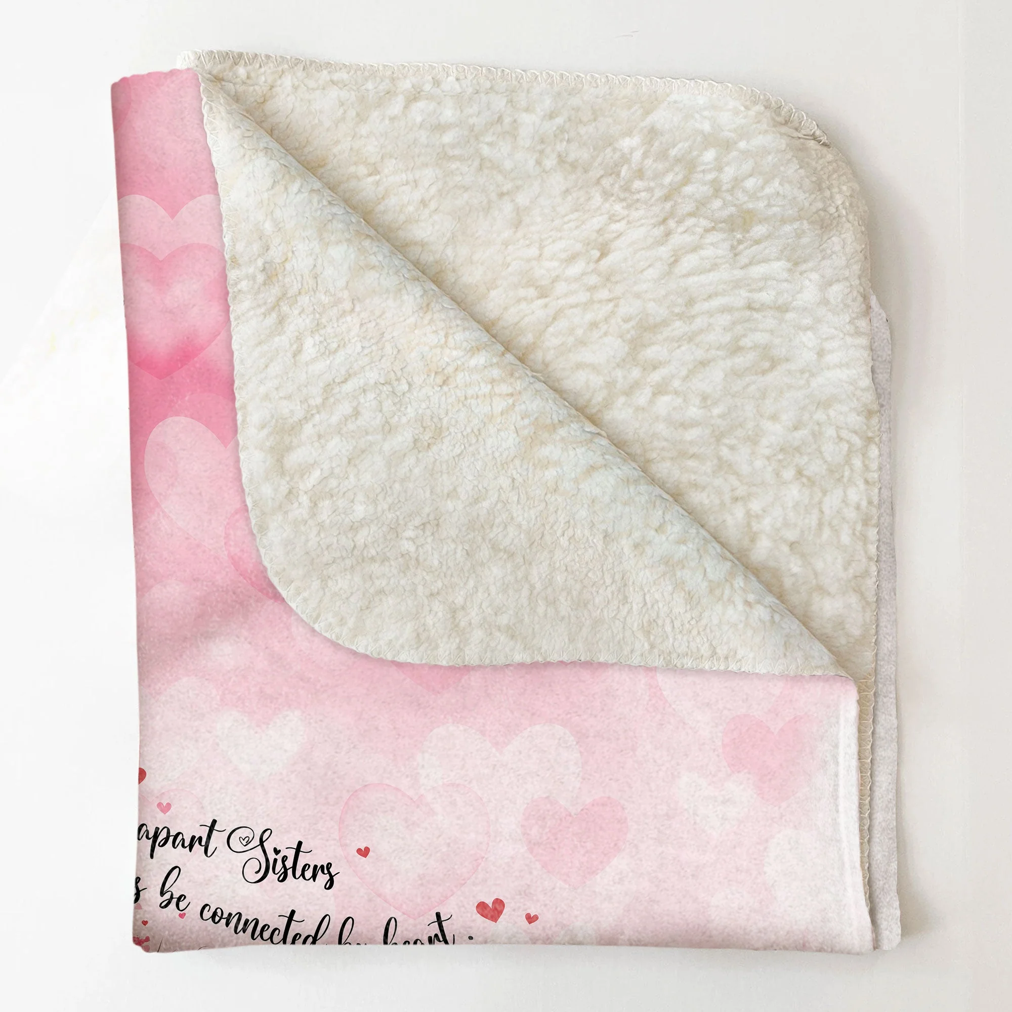 Life Is Better With Sisters - Personalized Blanket - Image 4