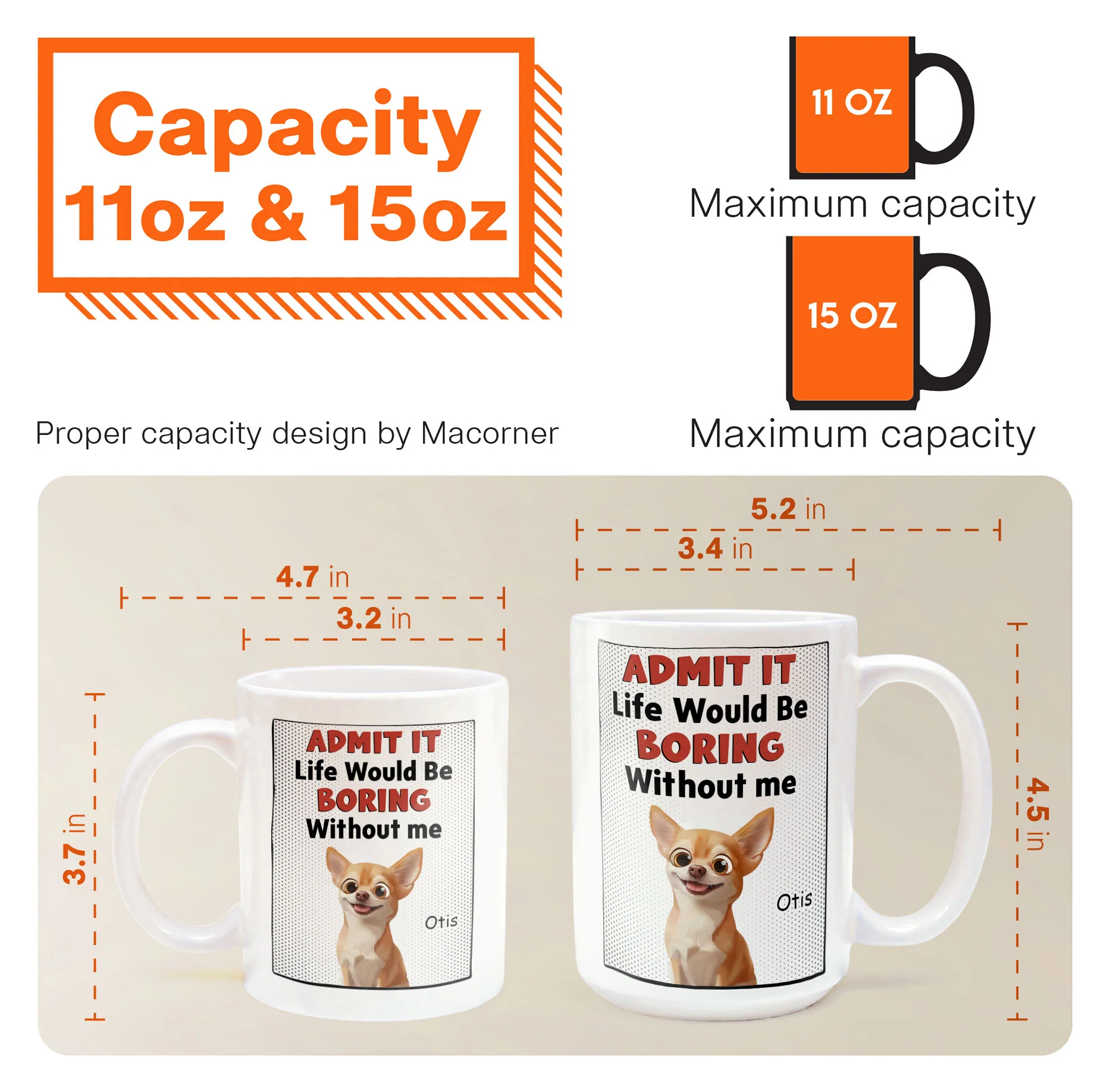Life Would Be Boring Without Us - Personalized Mug - Image 4