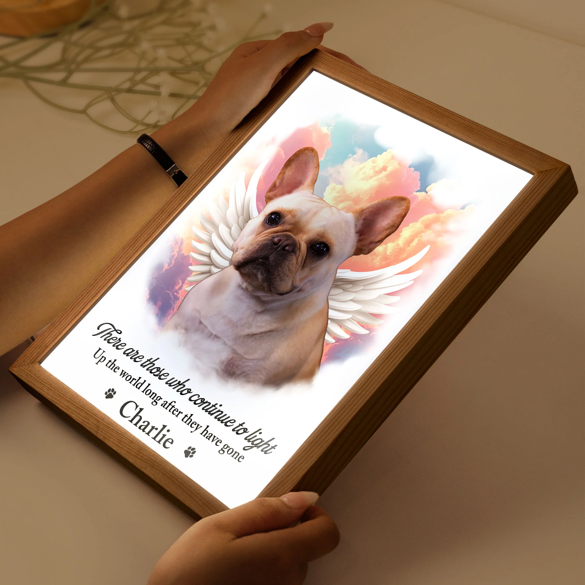 Light Up The World - Personalized Light Up Photo Frame - Image 8