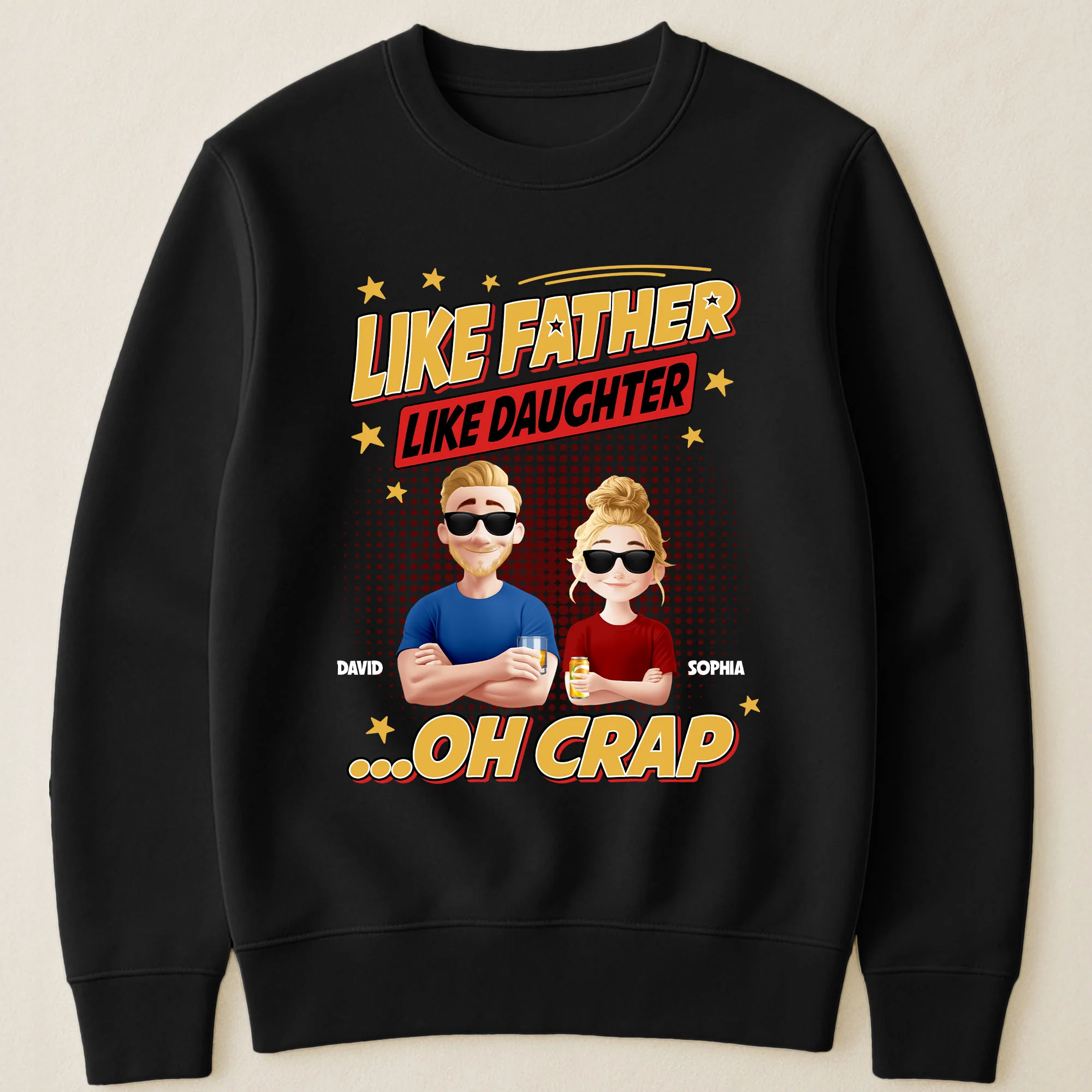 Like Father Like Daughter - New Style - Personalized Shirt - Image 3