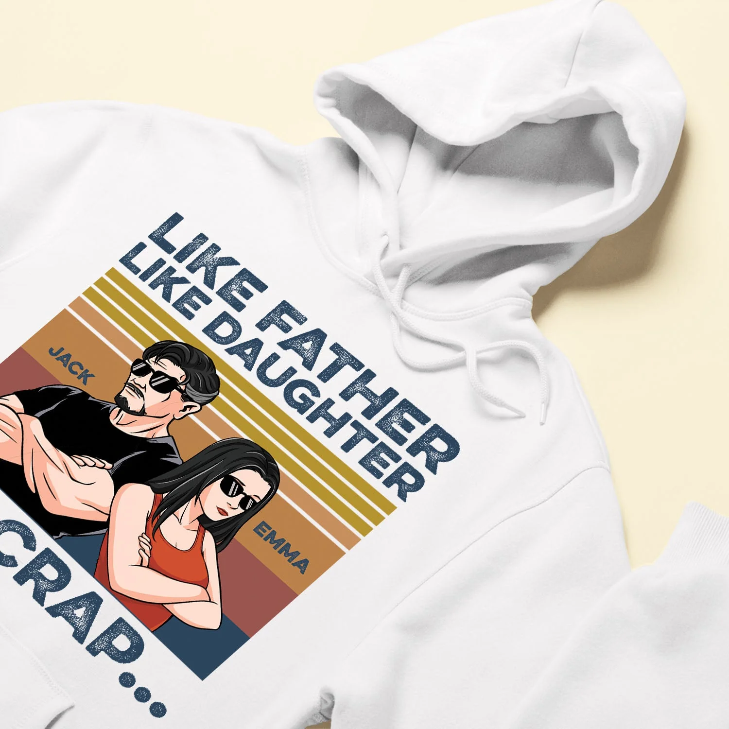 Like Father Like Daughter - Personalized Shirt - Image 2