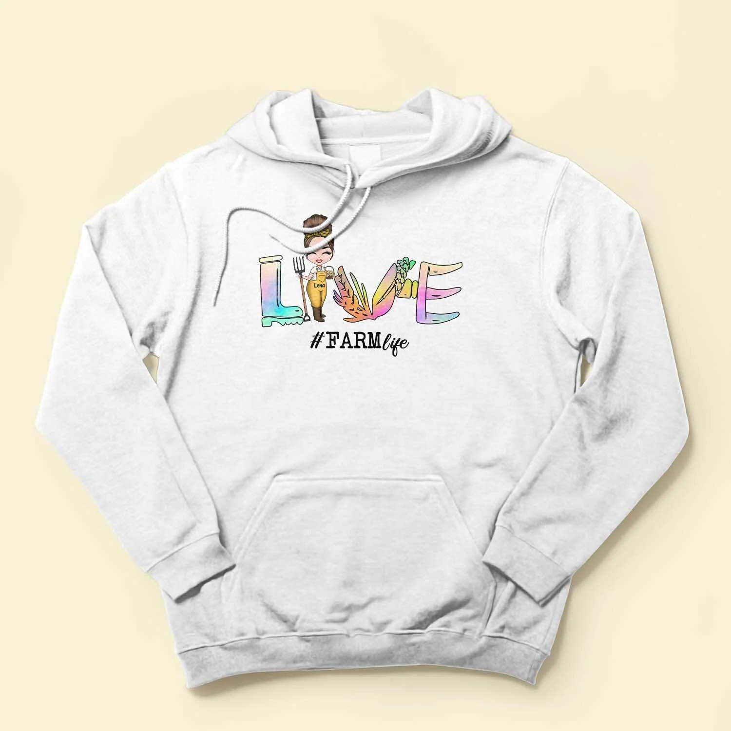 Love Farm Life - Personalized Shirt - Gift For Farmer - Image 4