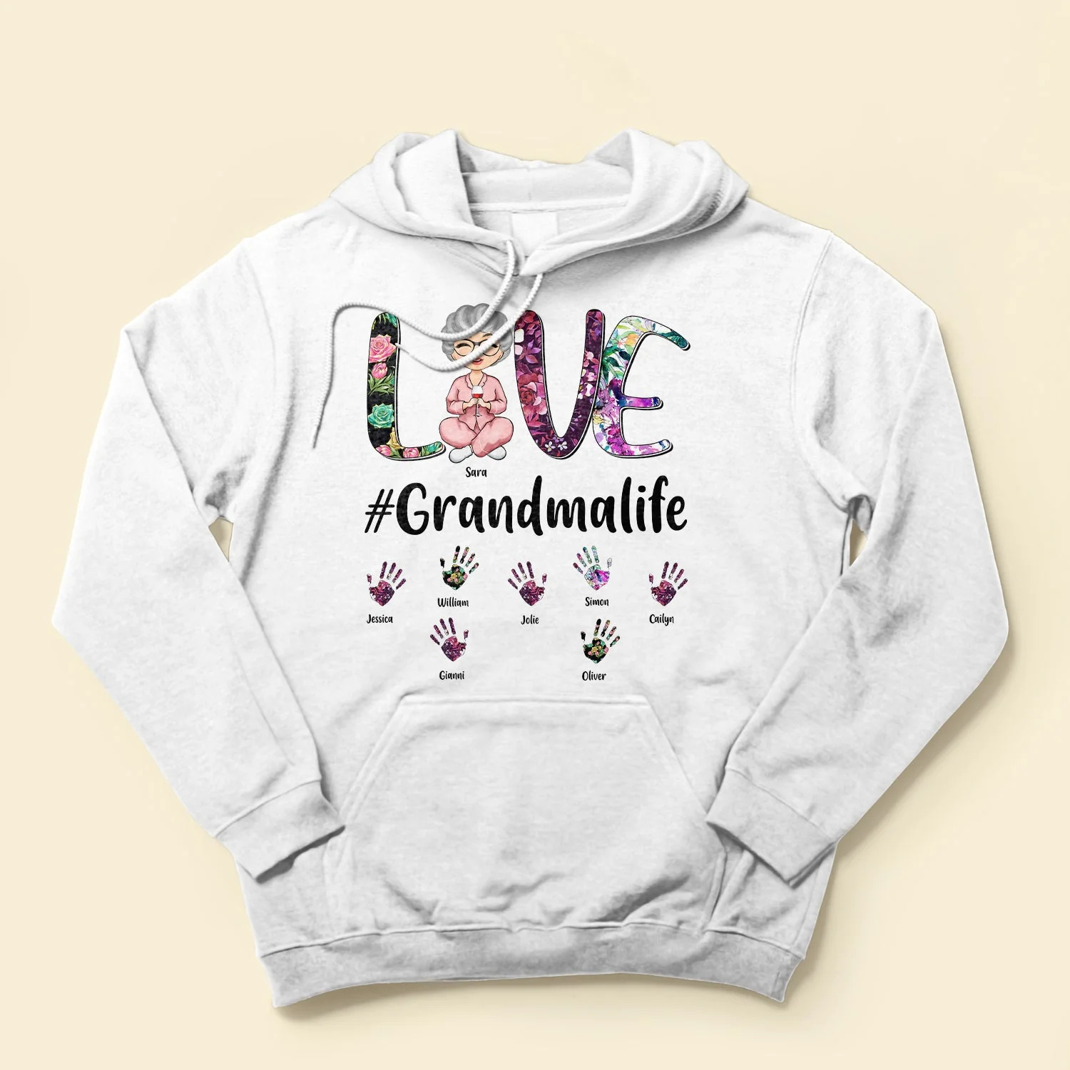 Love Grandma Life - Personalized Shirt - Birthday Mother's Day Gift For Nana, Grandma, Mom - Image 4