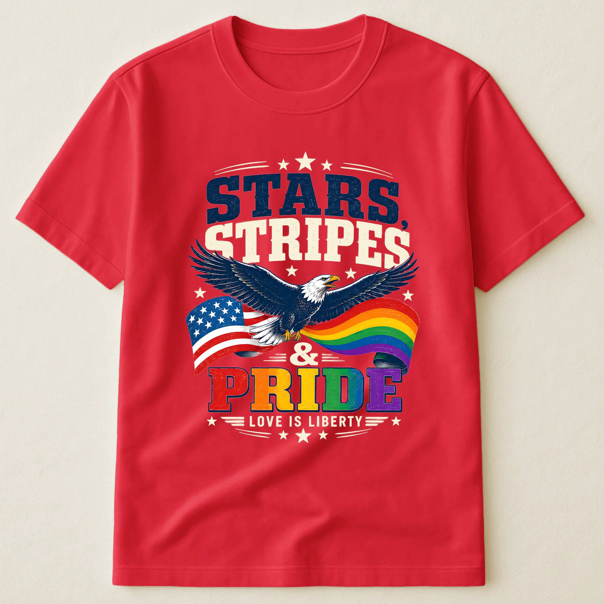 Love Is Liberty Lgbtq+ - Shirt - Image 15