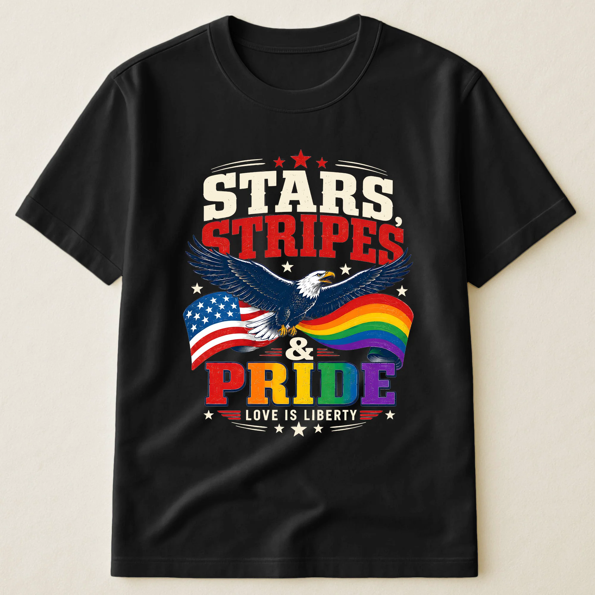 Love Is Liberty Lgbtq+ - Shirt - Image 16