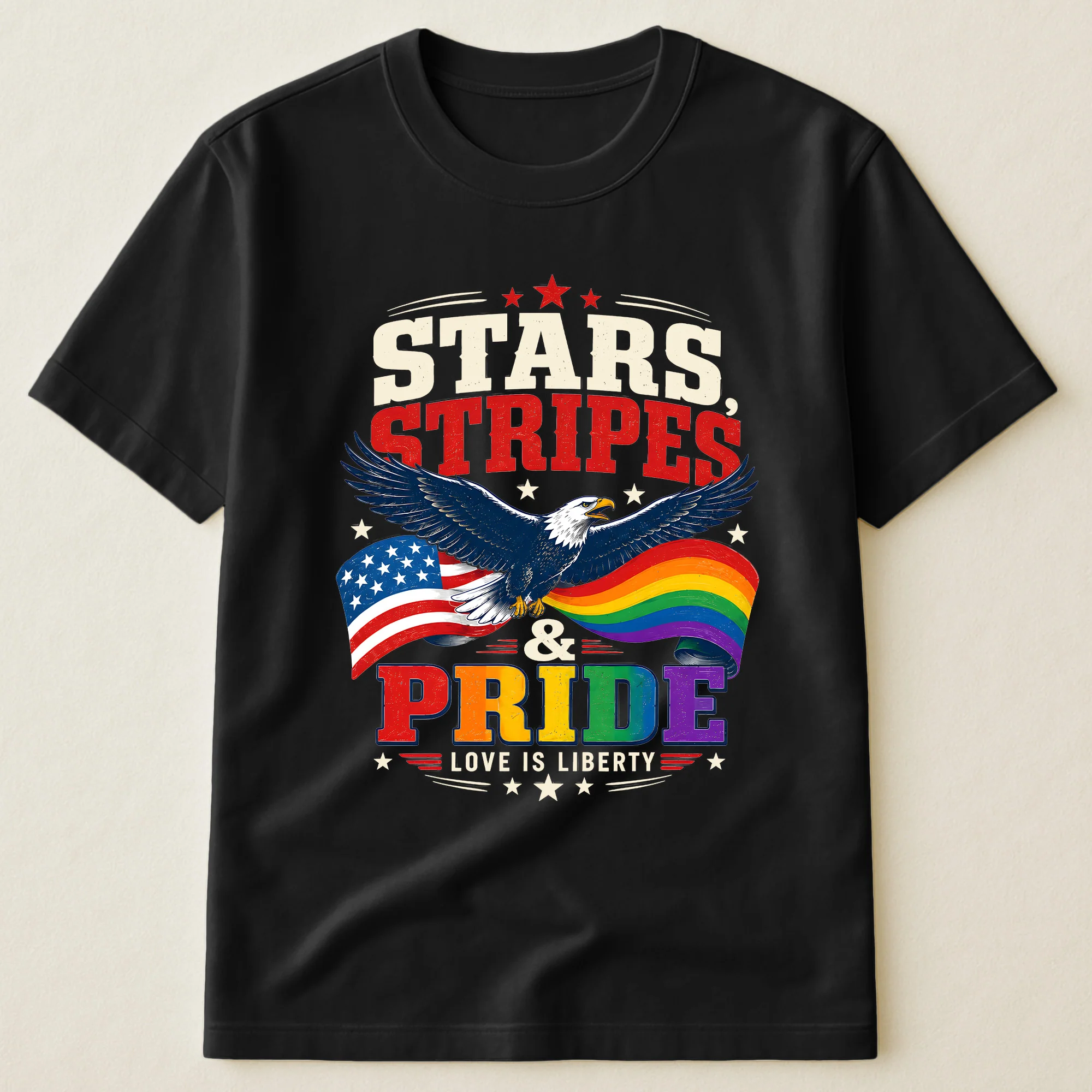 Love Is Liberty Lgbtq+ - Shirt - Image 46