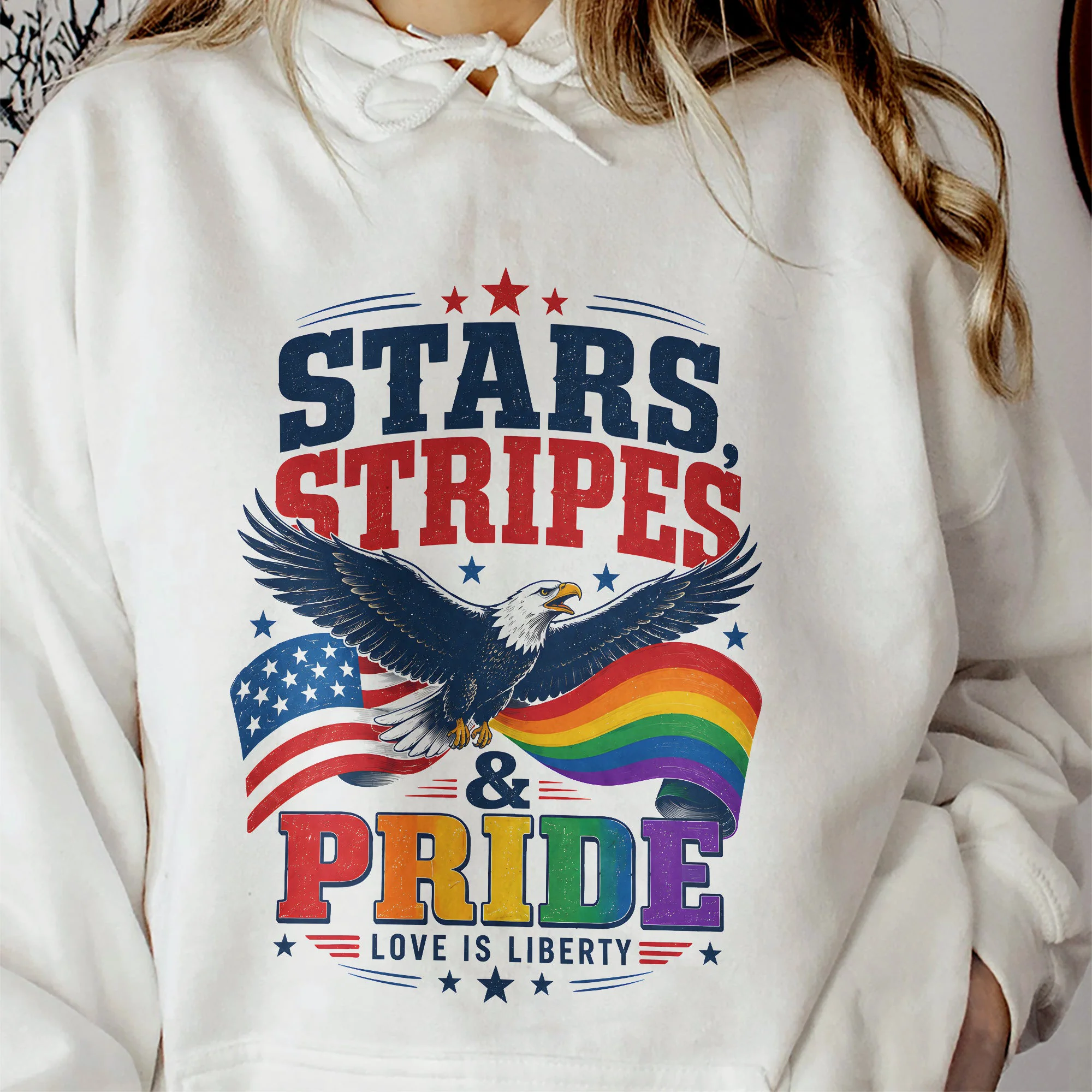 Love Is Liberty Lgbtq+ - Shirt - Image 8