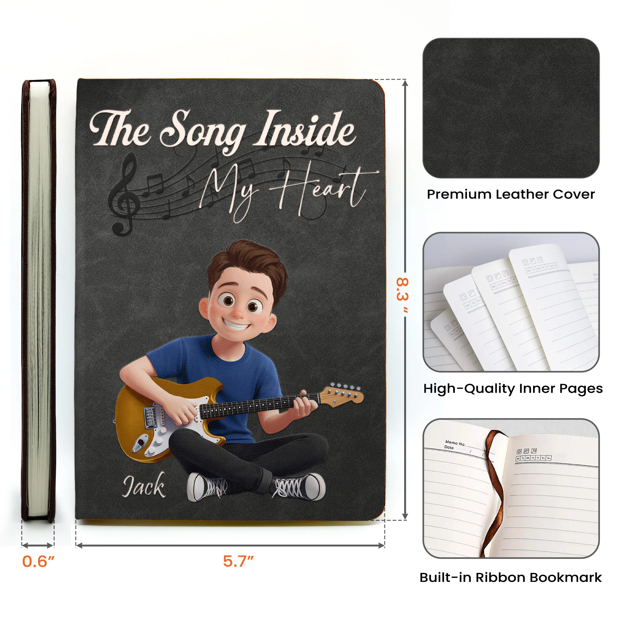 Lyric Journal - Personalized Journal - Image 5