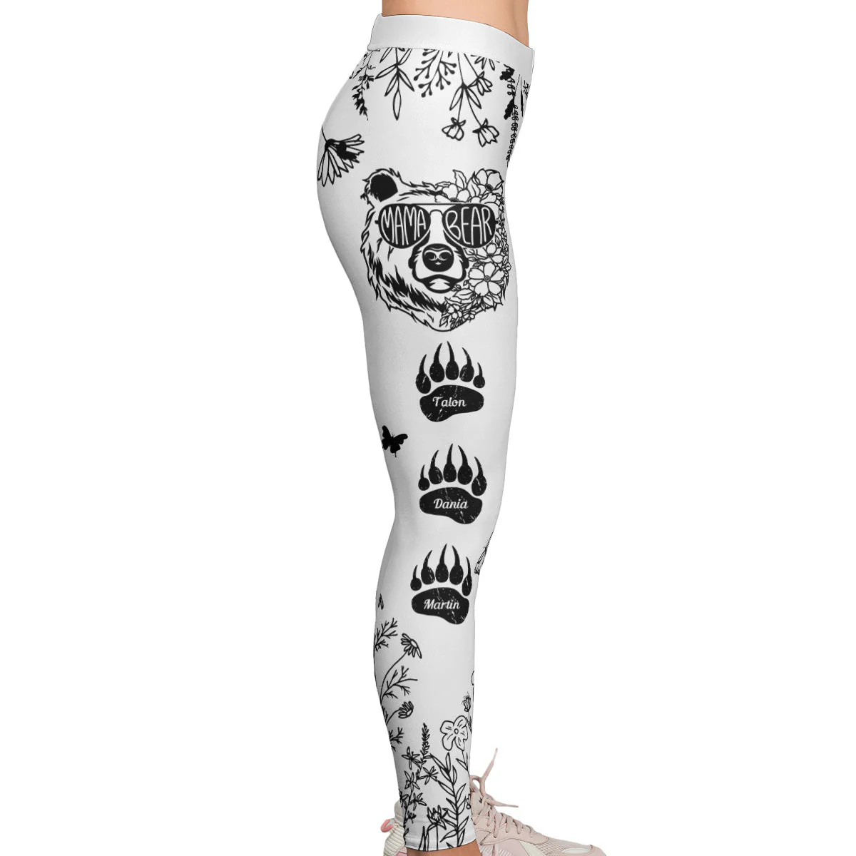 Mama Bear - Personalized Legging - Image 3