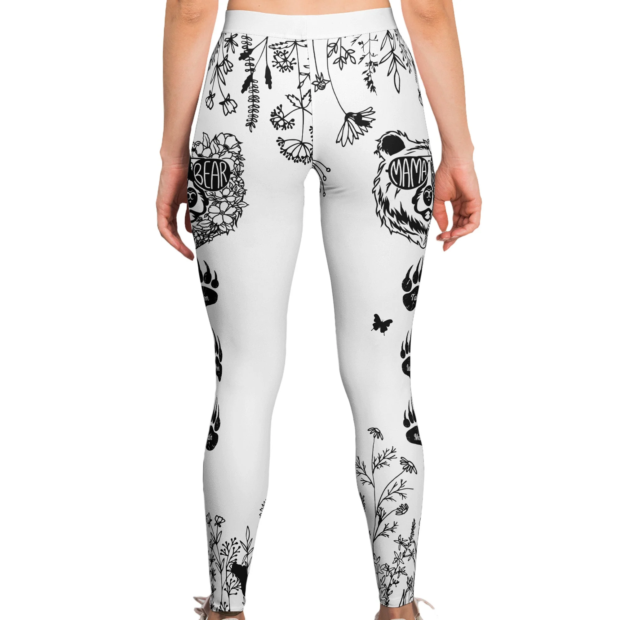 Mama Bear - Personalized Legging - Image 4