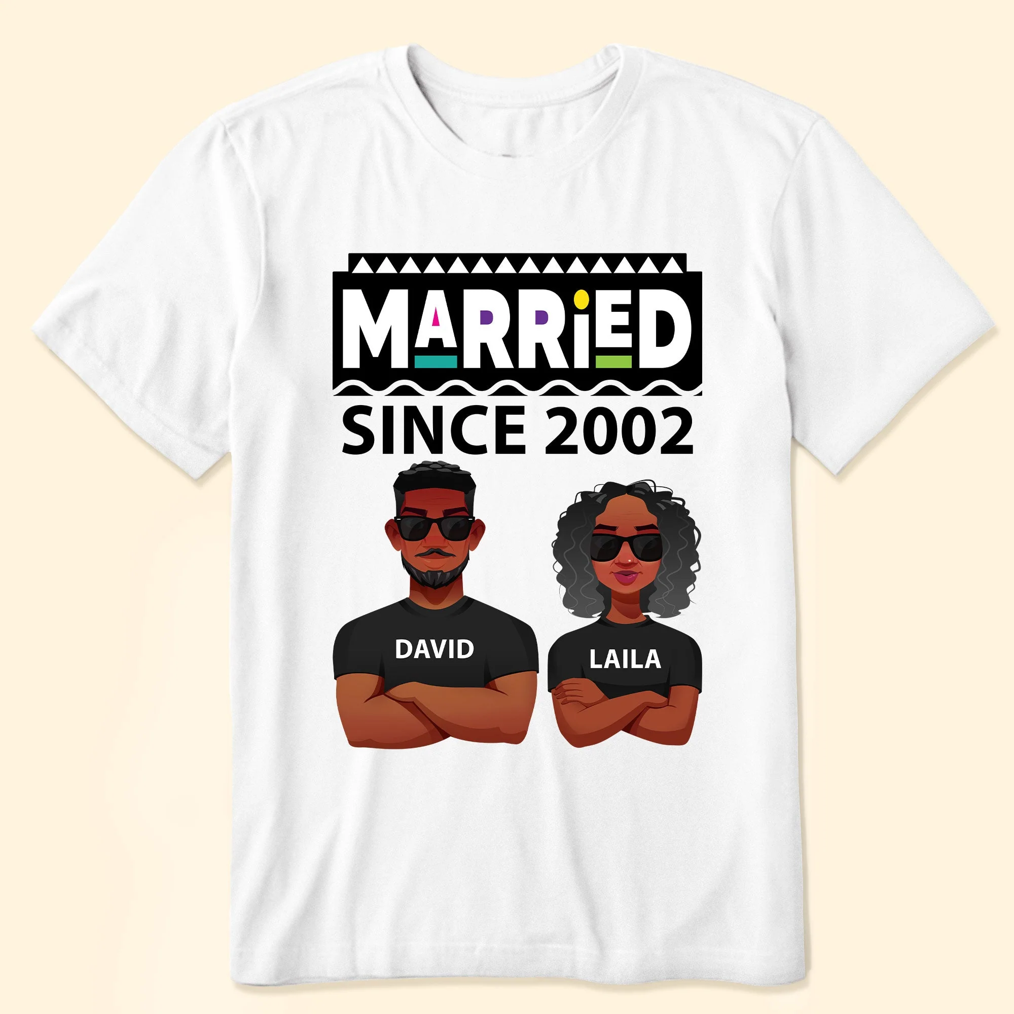 Married Since - Personalized Shirt - Image 2