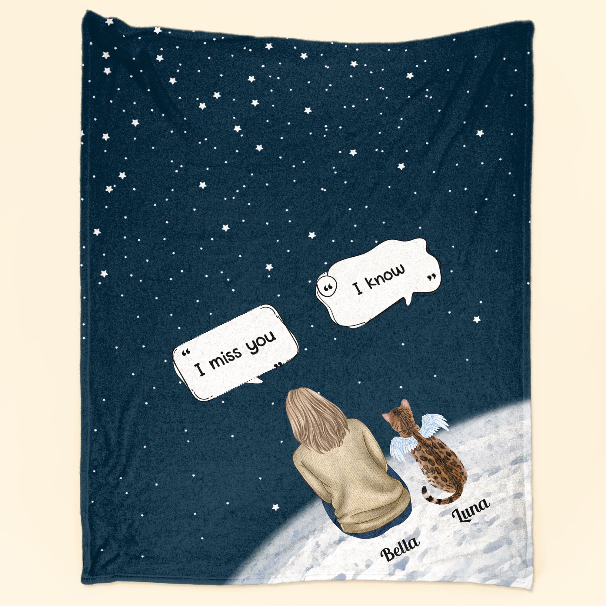 Memorial Pet - Personalized Pet Memorial Blanket - Image 2