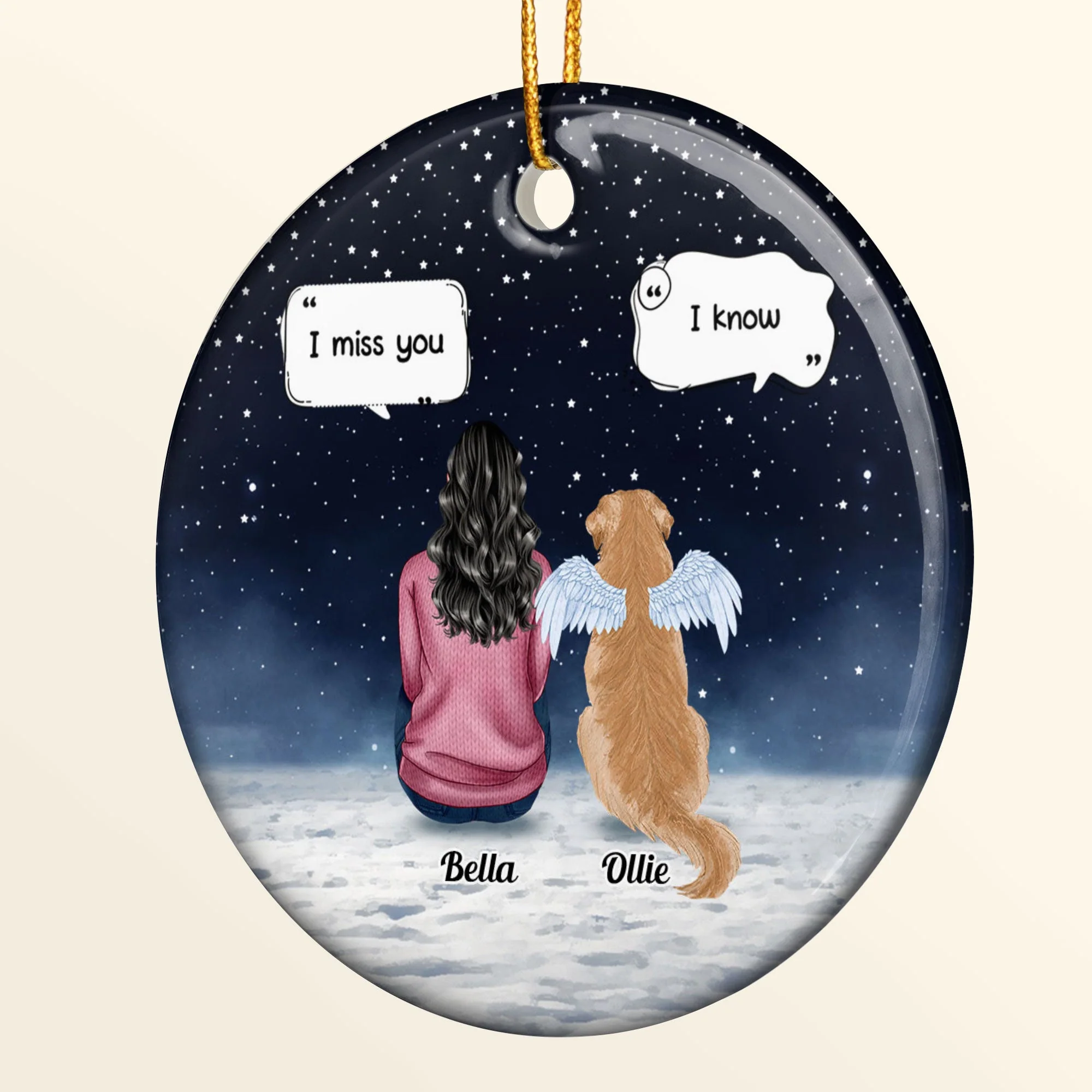 Memorial Pet - Personalized Pet Memorial Ornament - Image 2