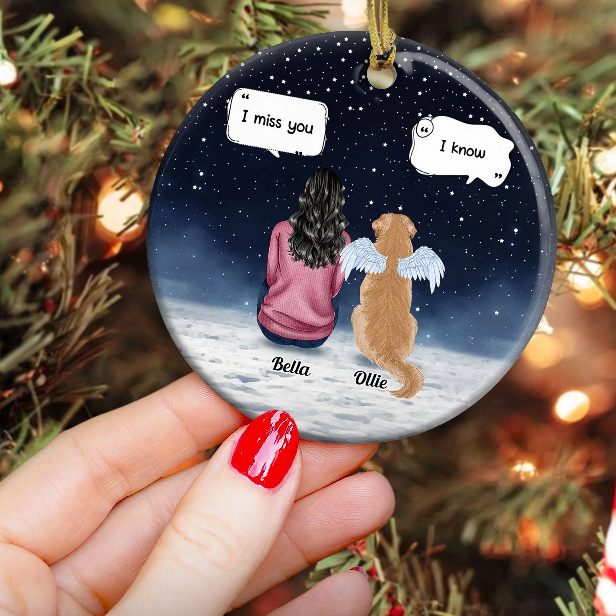 Memorial Pet - Personalized Pet Memorial Ornament - Image 3