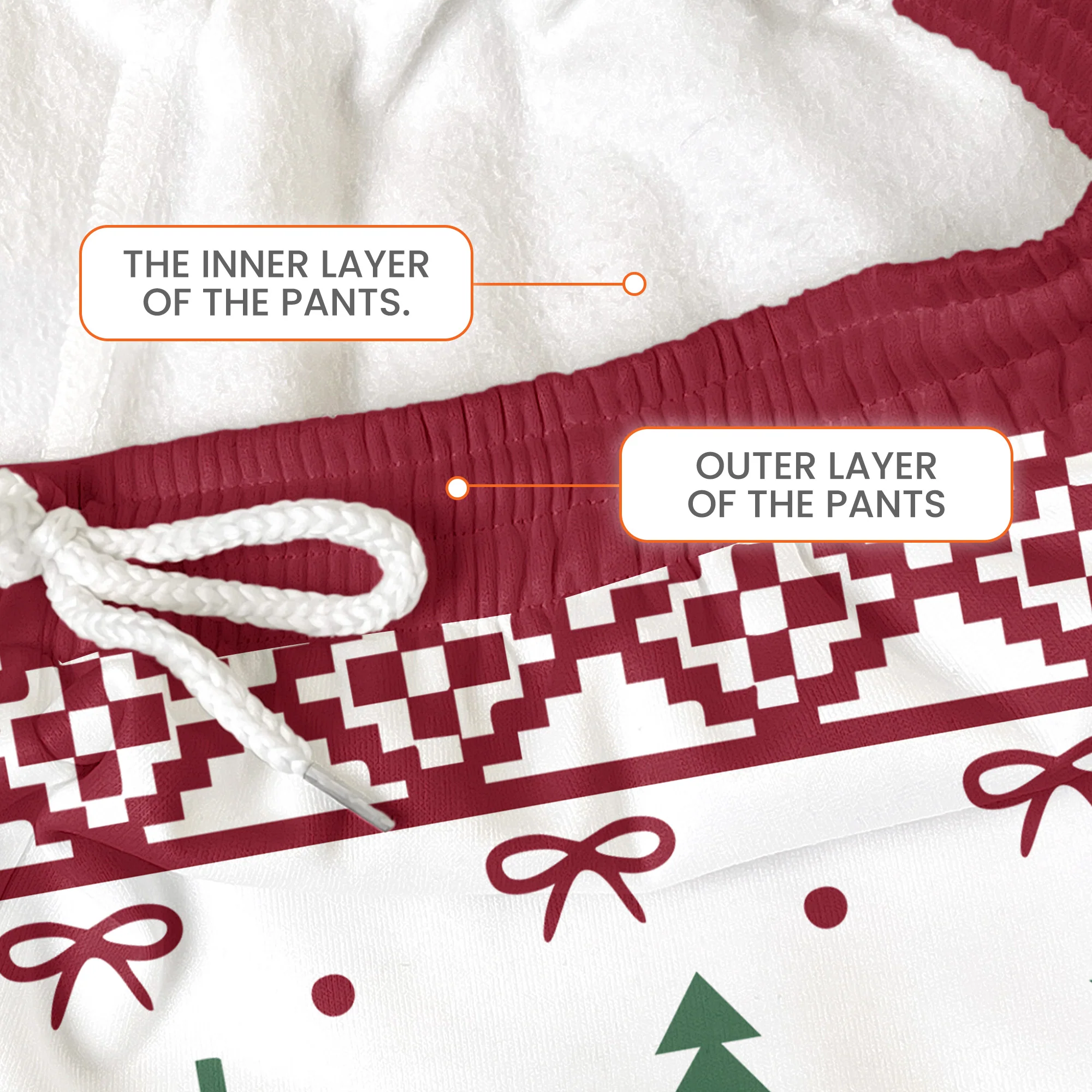 Meowy Catmas Christmas Pet Cat Dog Festive Ugly Patterns - Personalized Sweatpants - Image 3