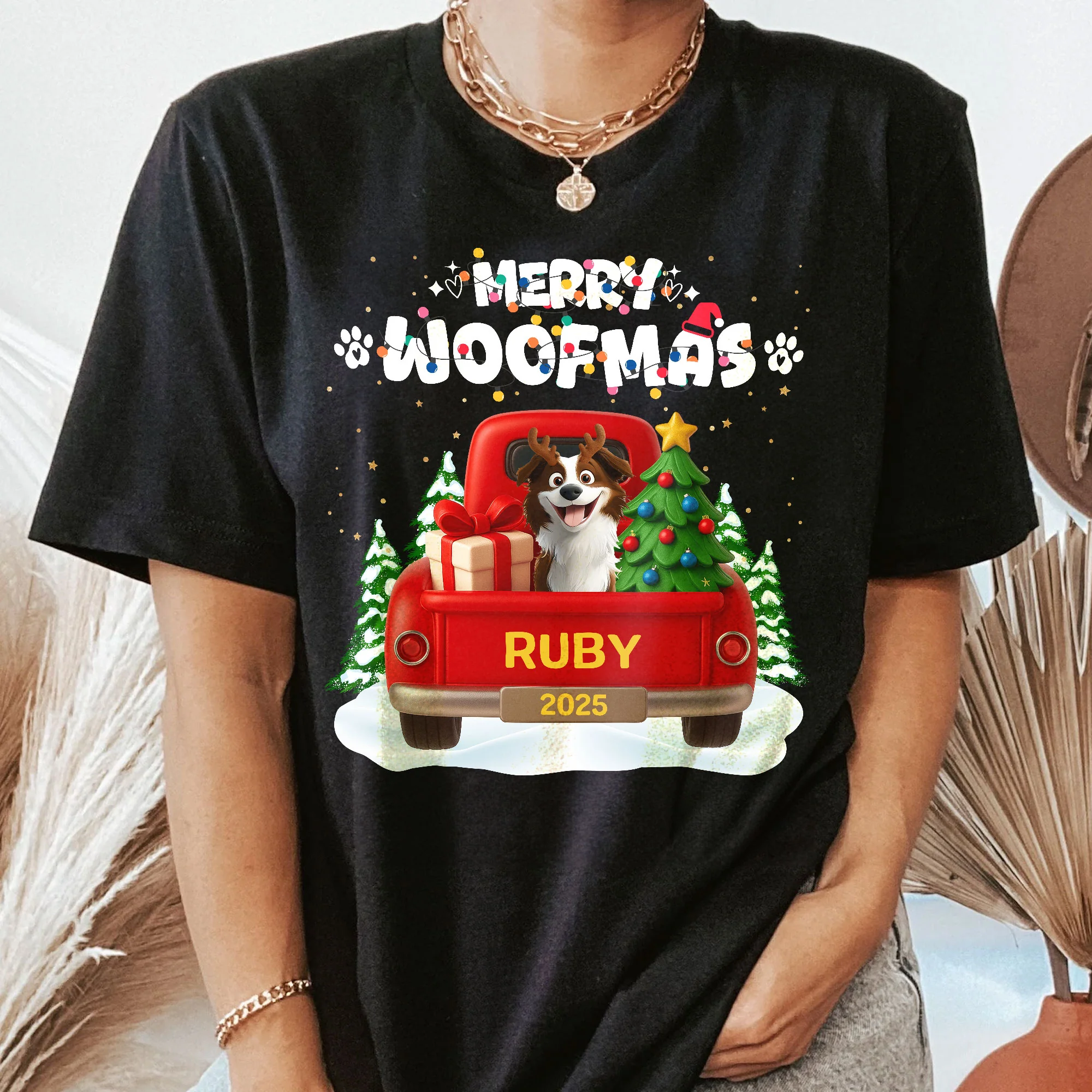 Merry Christmas Pet Lovers - Personalized Shirt - Image 2