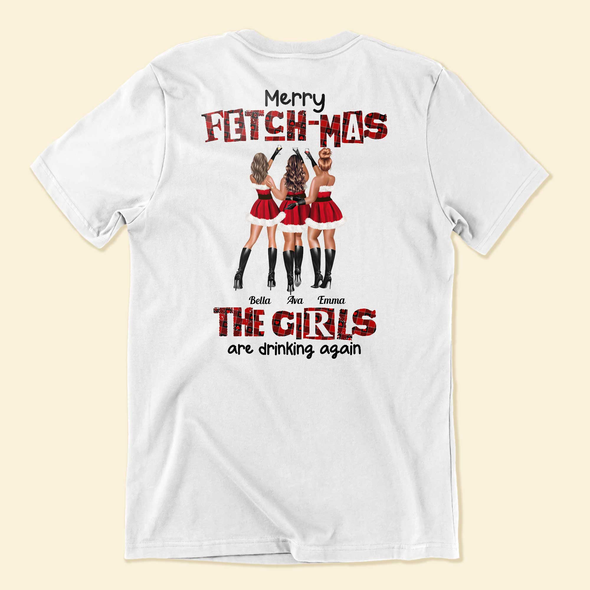 Merry Fetch-Mas - Personalized Shirt - Image 2