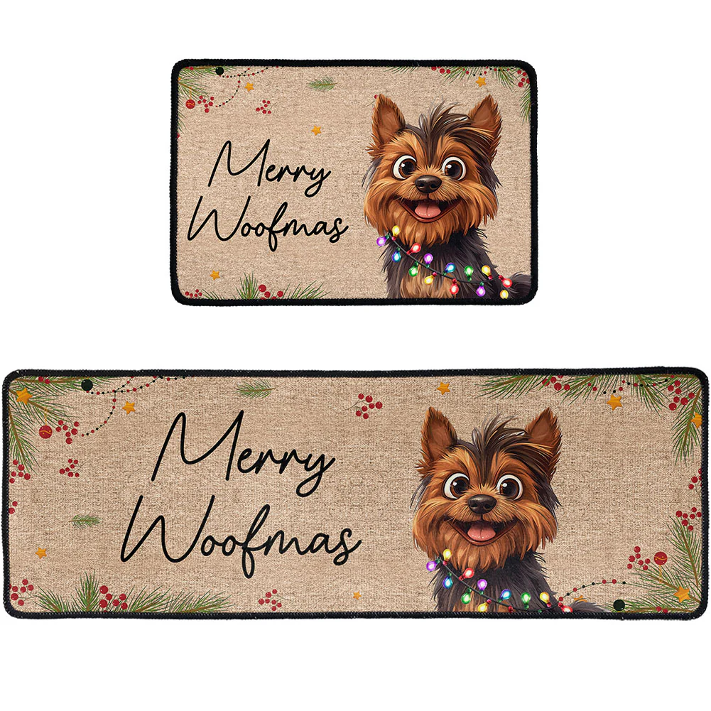 Merry Woofmas - Personalized Runner Rug - Image 3