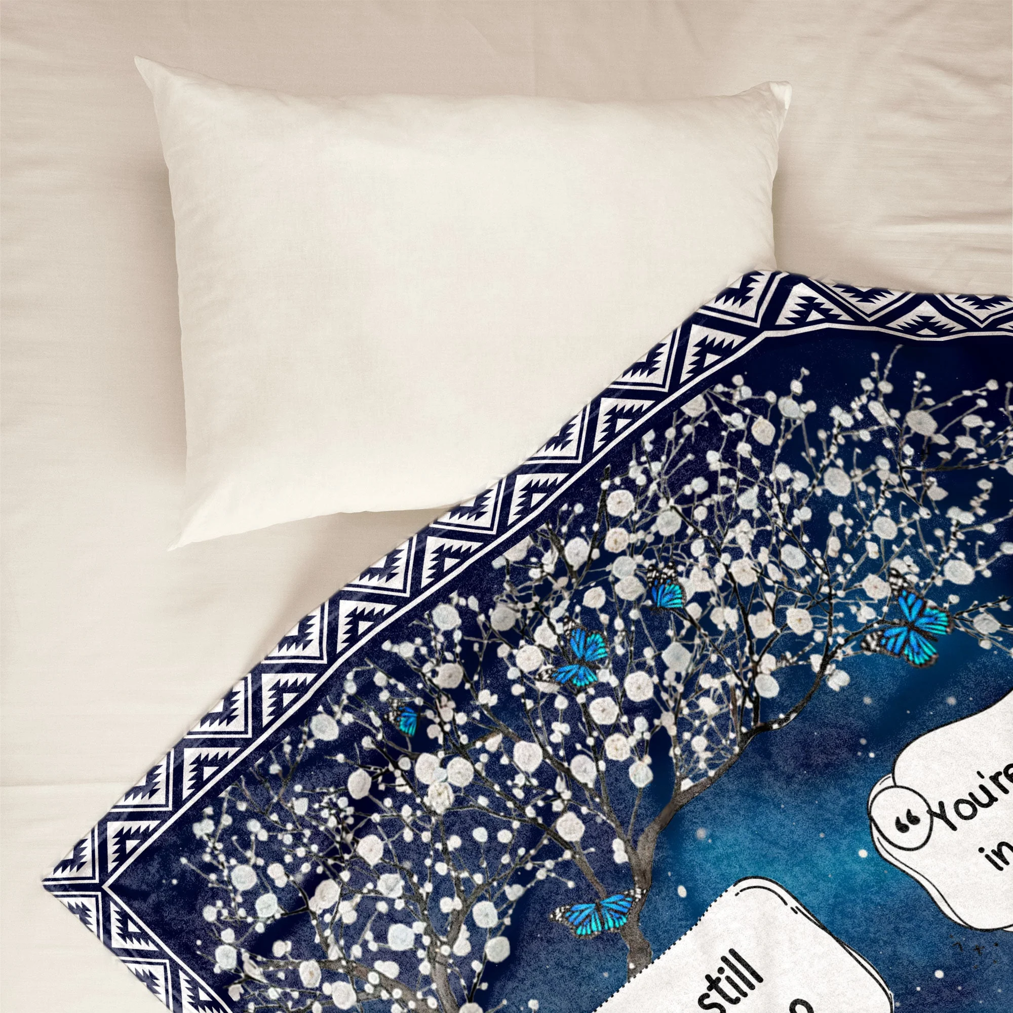 Message From Heaven - Personalized Memory Blanket - Image 2