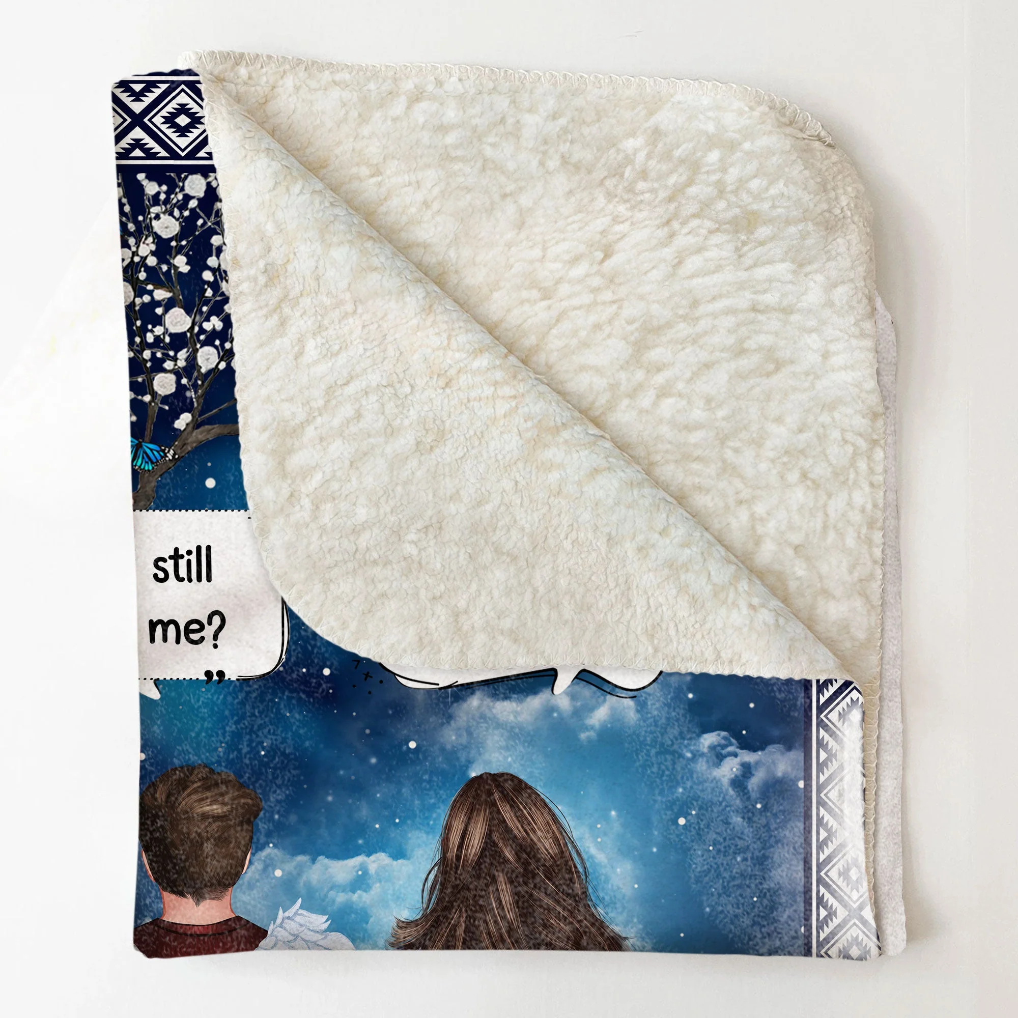 Message From Heaven - Personalized Memory Blanket - Image 6