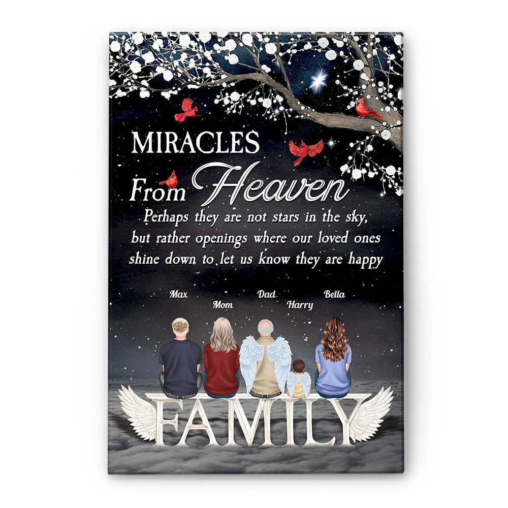 Miracles From Heaven - Personalized Wrapped Canvas - Image 6