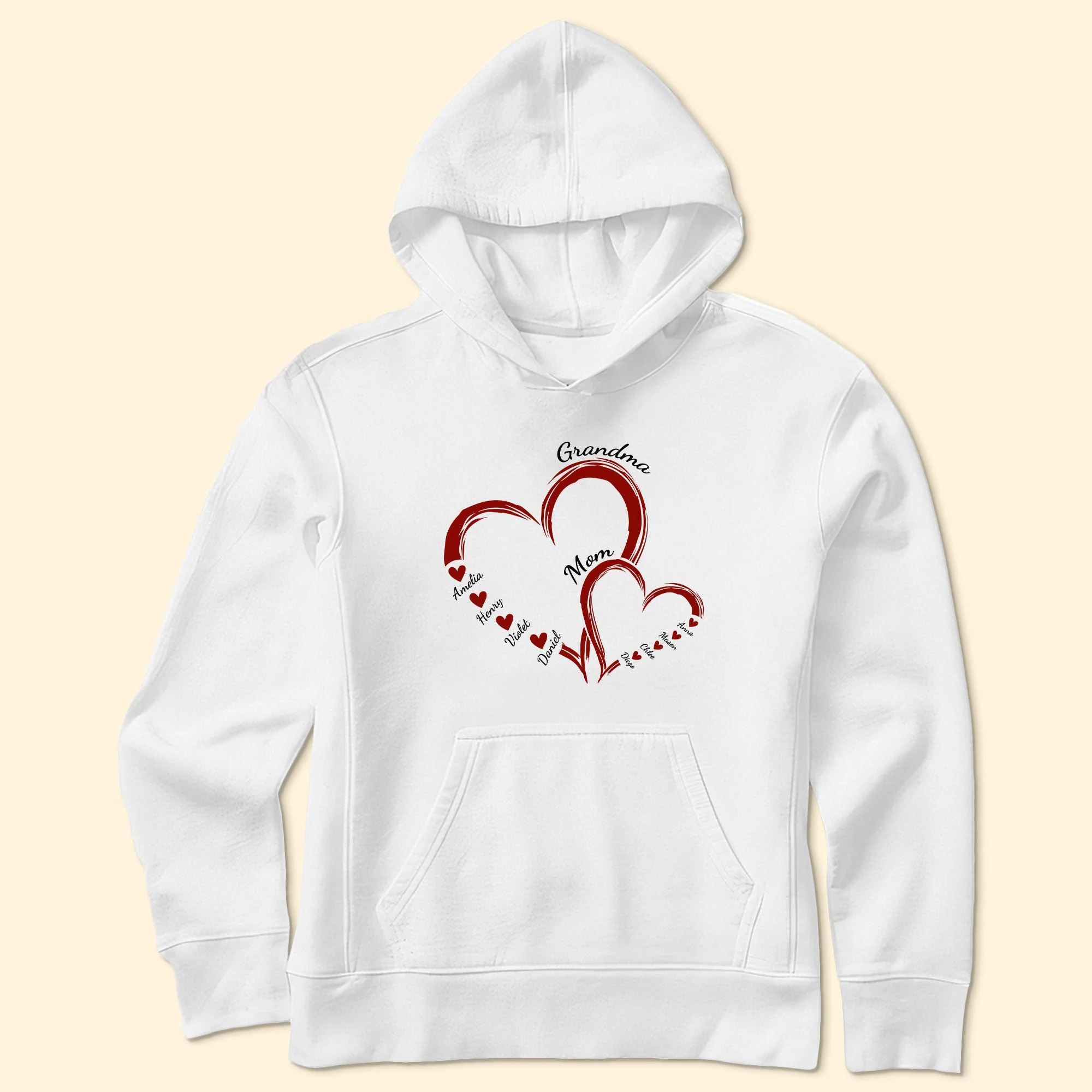 Mom Grandma Sweethearts Gift For Mother's Day - Personalized Shirt - Image 5