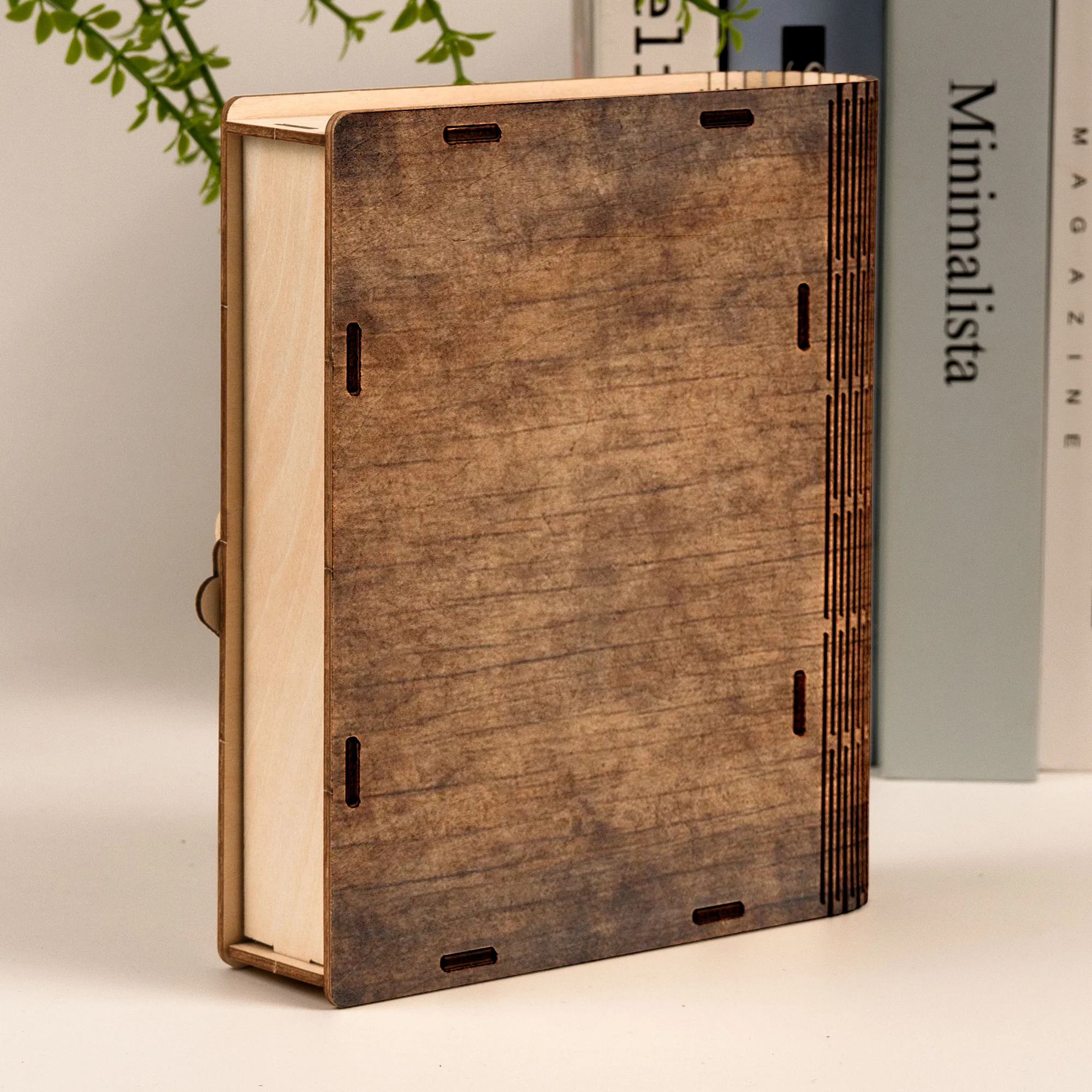 Moments To Cherish Forever - Personalized Wooden Book Box - Image 7