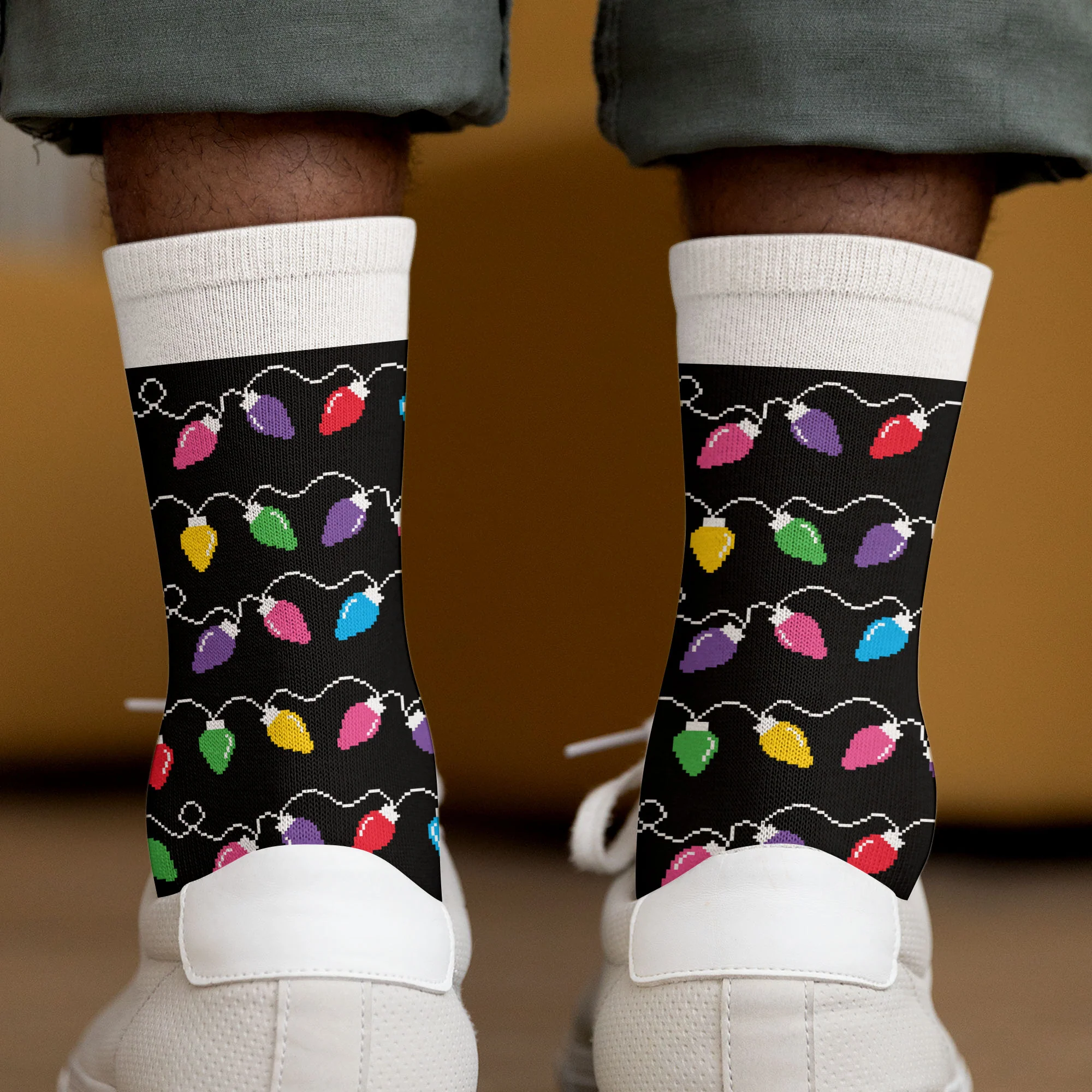 Most Likely And Custom Christmas Family - Personalized Crew Socks - Image 2