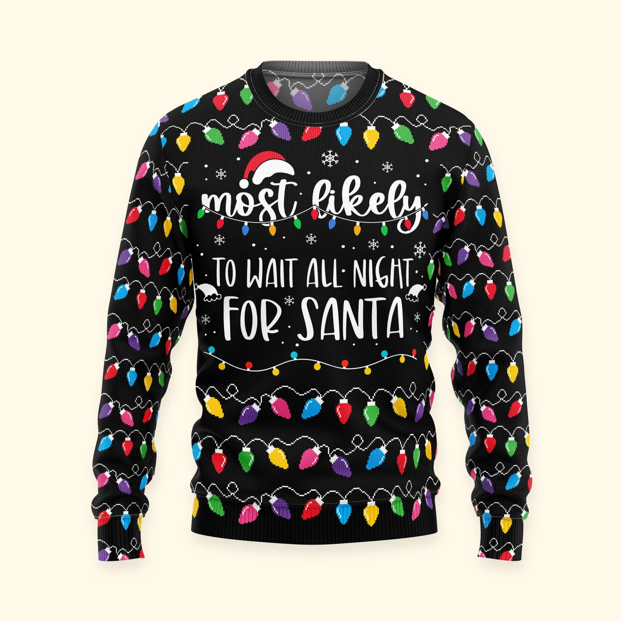 Most Likely And Custom Christmas Family - Personalized Ugly Sweater - Image 5