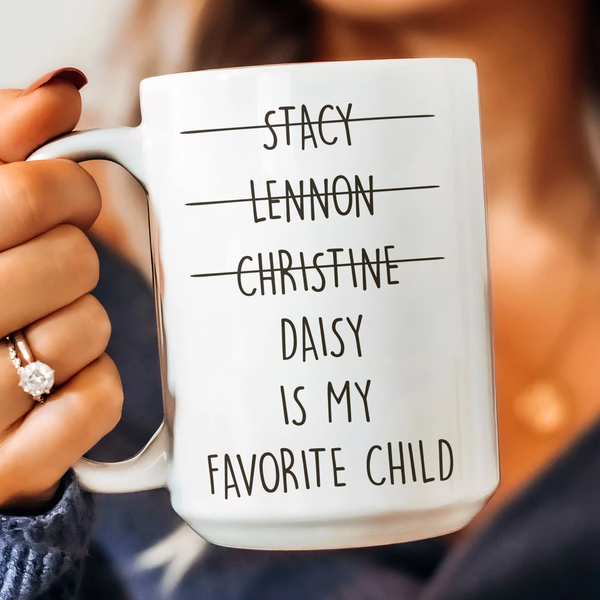 My Favorite Child - Personalized Mug - Image 2