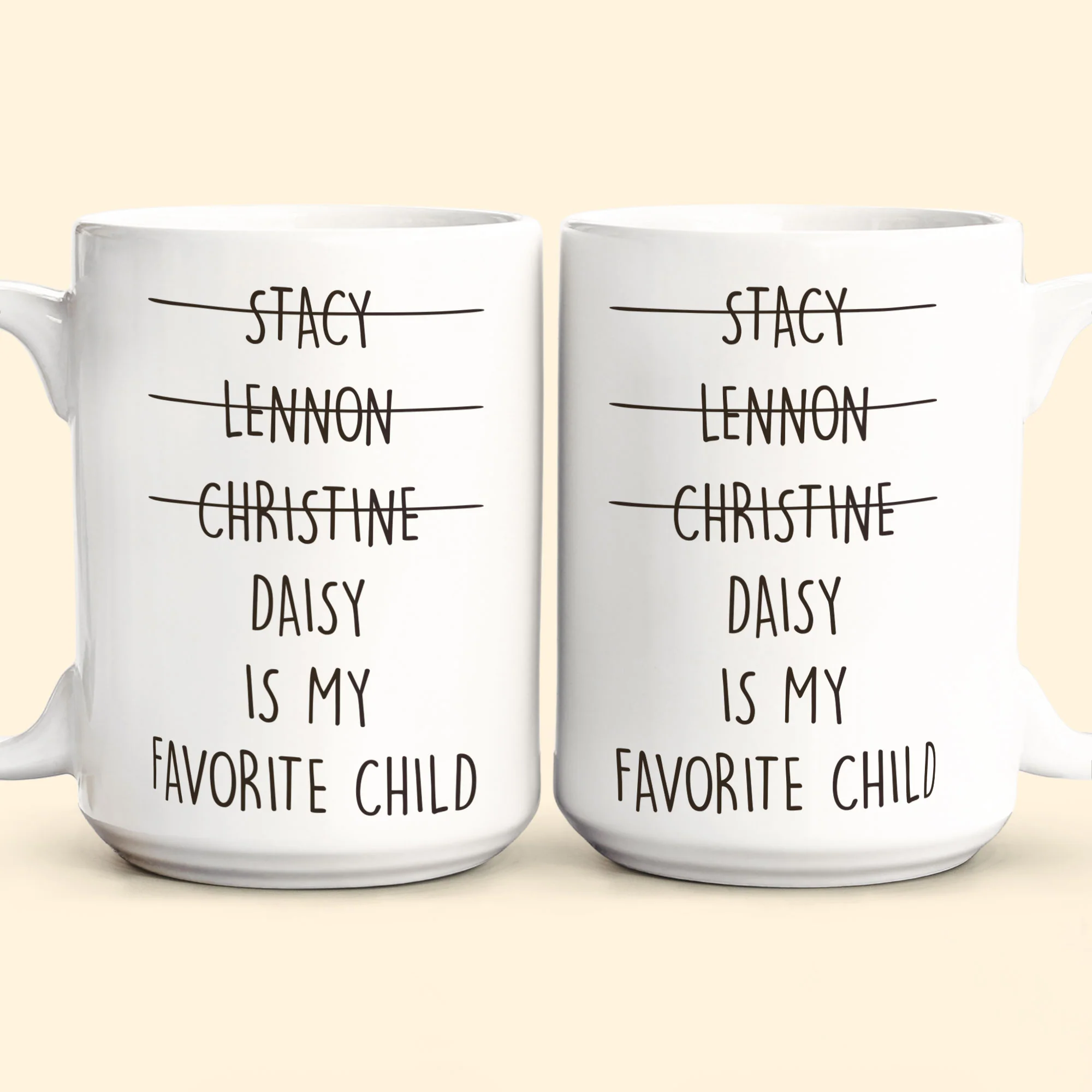 My Favorite Child - Personalized Mug - Image 4