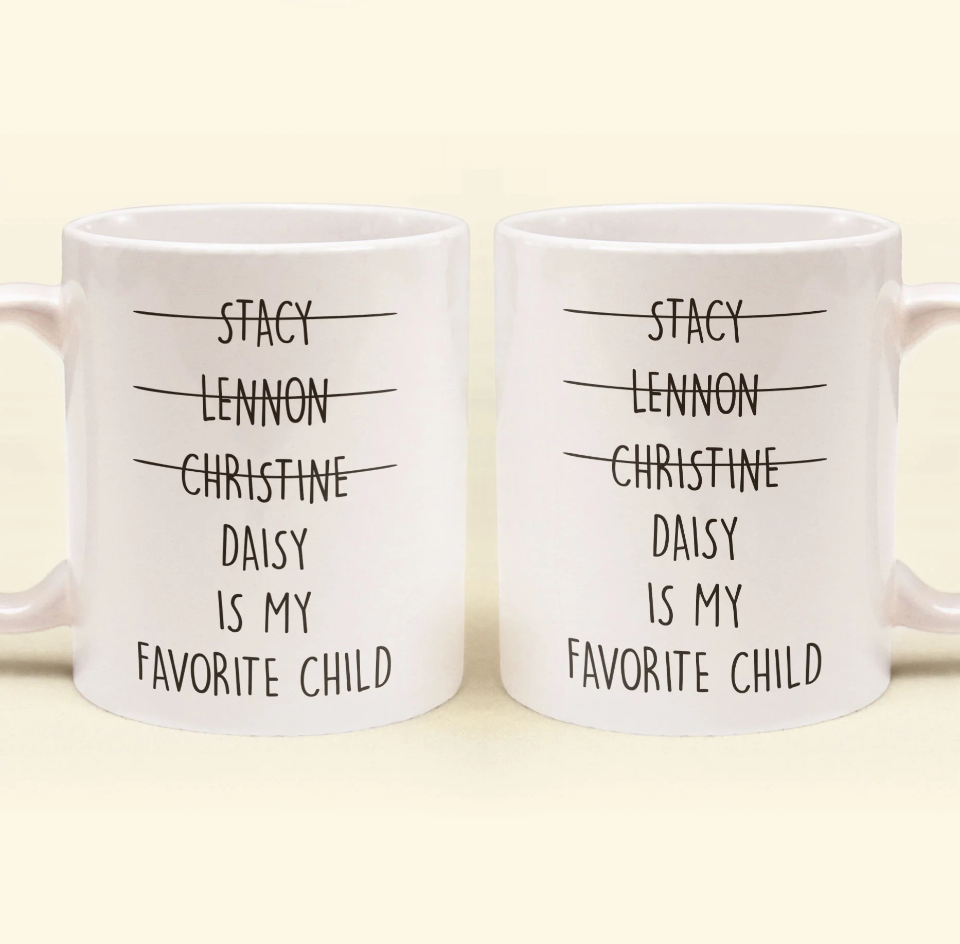 My Favorite Child - Personalized Mug - Image 6