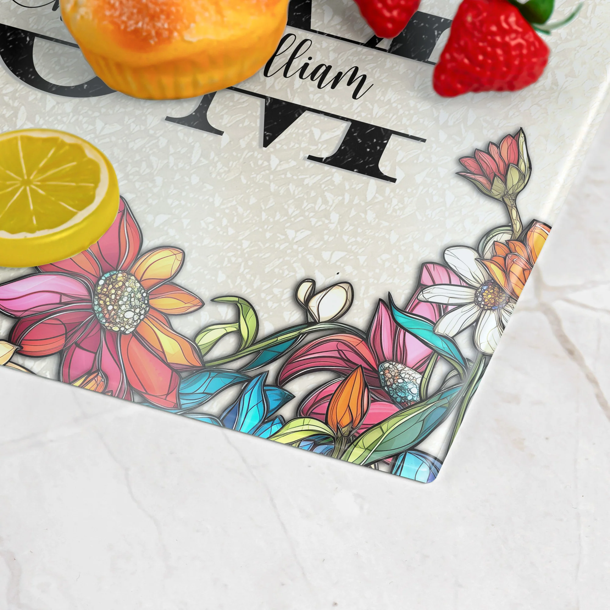 My Favorite People Call Me - Personalized Glass Cutting Board - Image 5