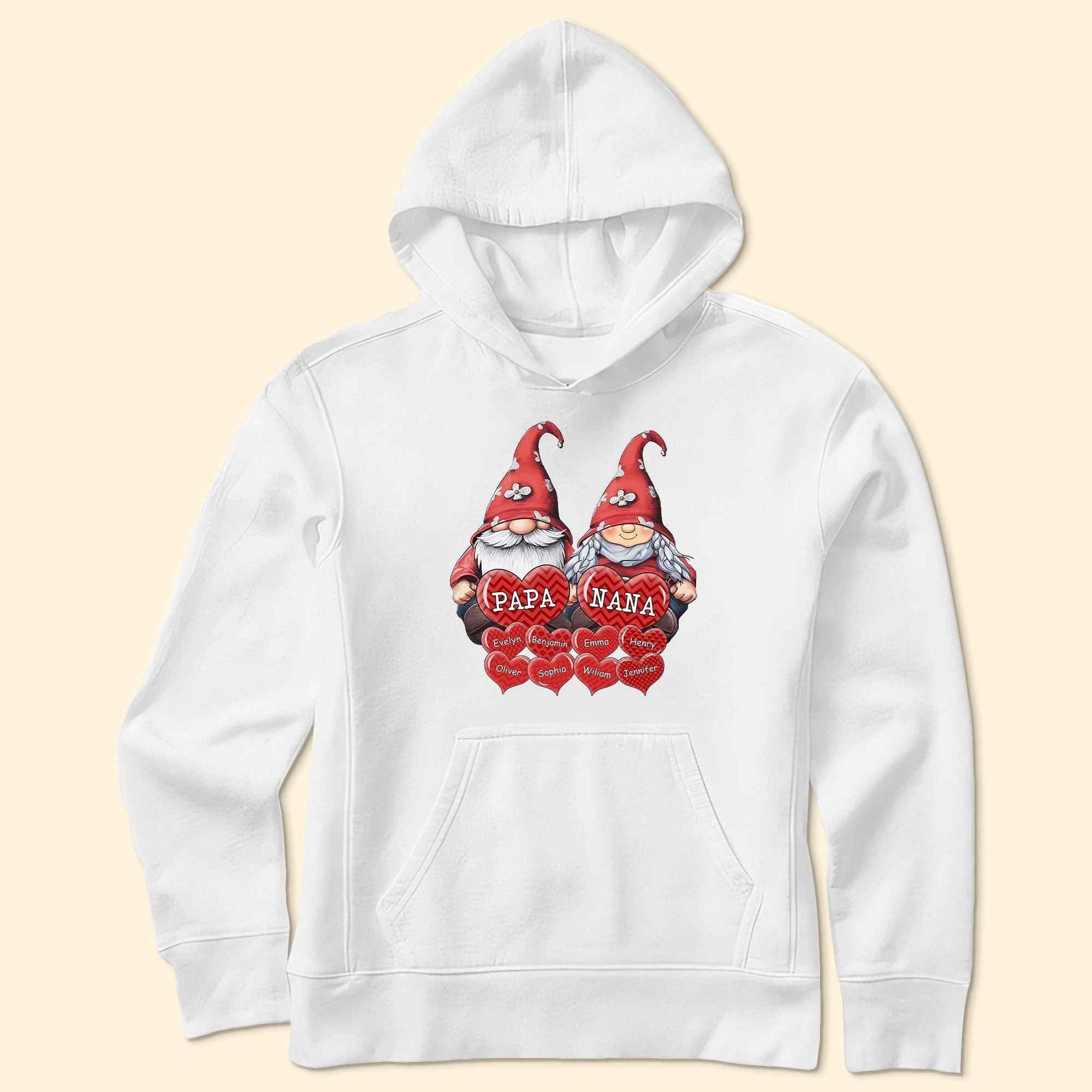 My Grandkids Make My Heart Smile - Personalized Shirt - Image 4