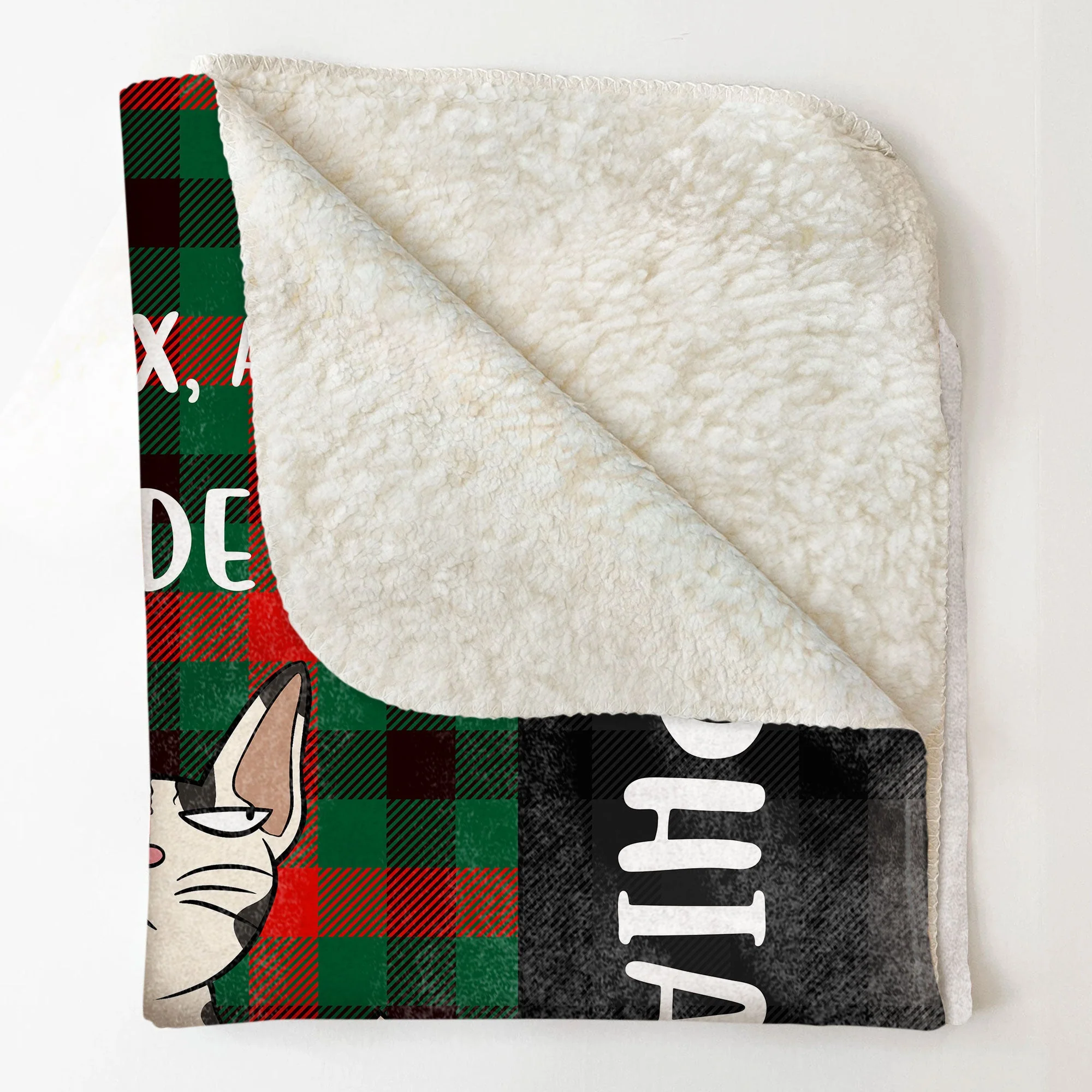 My Side My Cats‘ Side - Personalized Blanket - Image 6