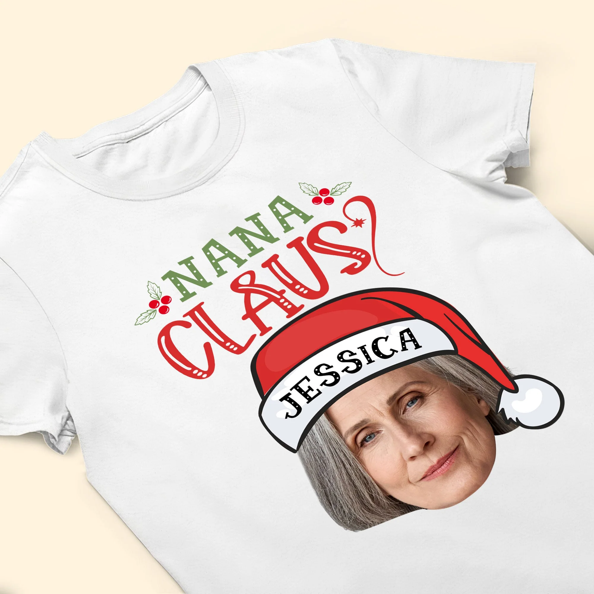 Nana Clauses - Personalized Photo Shirt - Image 4
