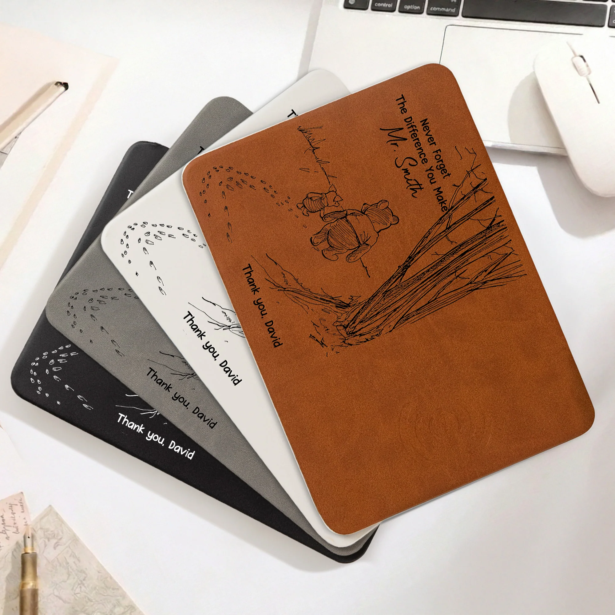 Never Forget The Difference Gift For Teacher Co-Workers - Personalized Charging Pad - Image 2