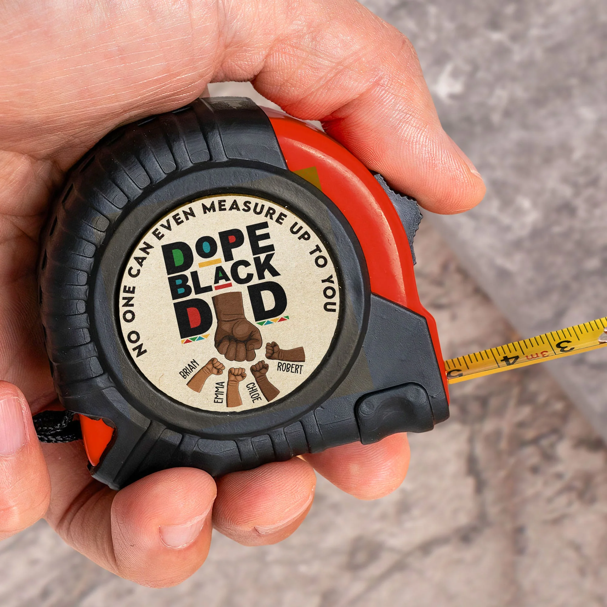 No One Can Measure Dad - Personalized Tape Measure - Image 2