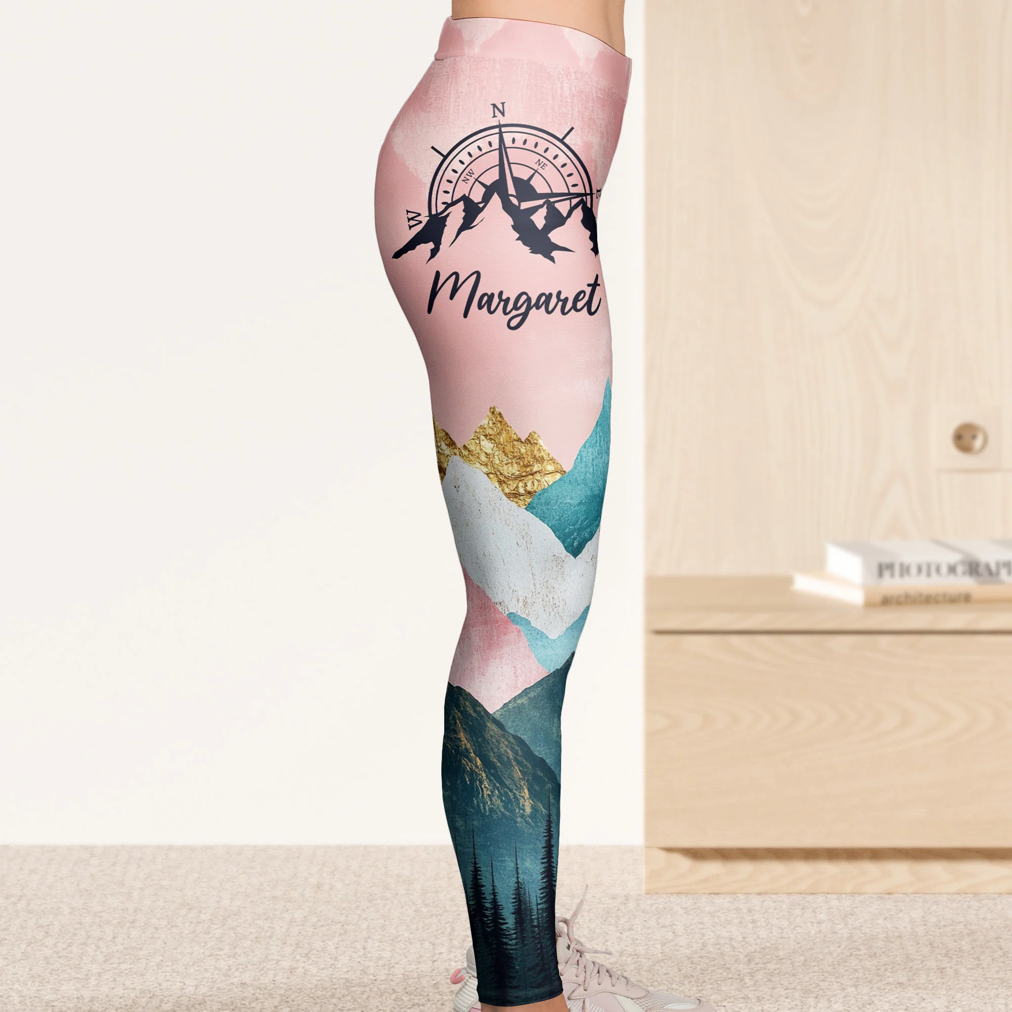 Not All Those Who Wander Are Lost - Personalized Leggings - Image 3