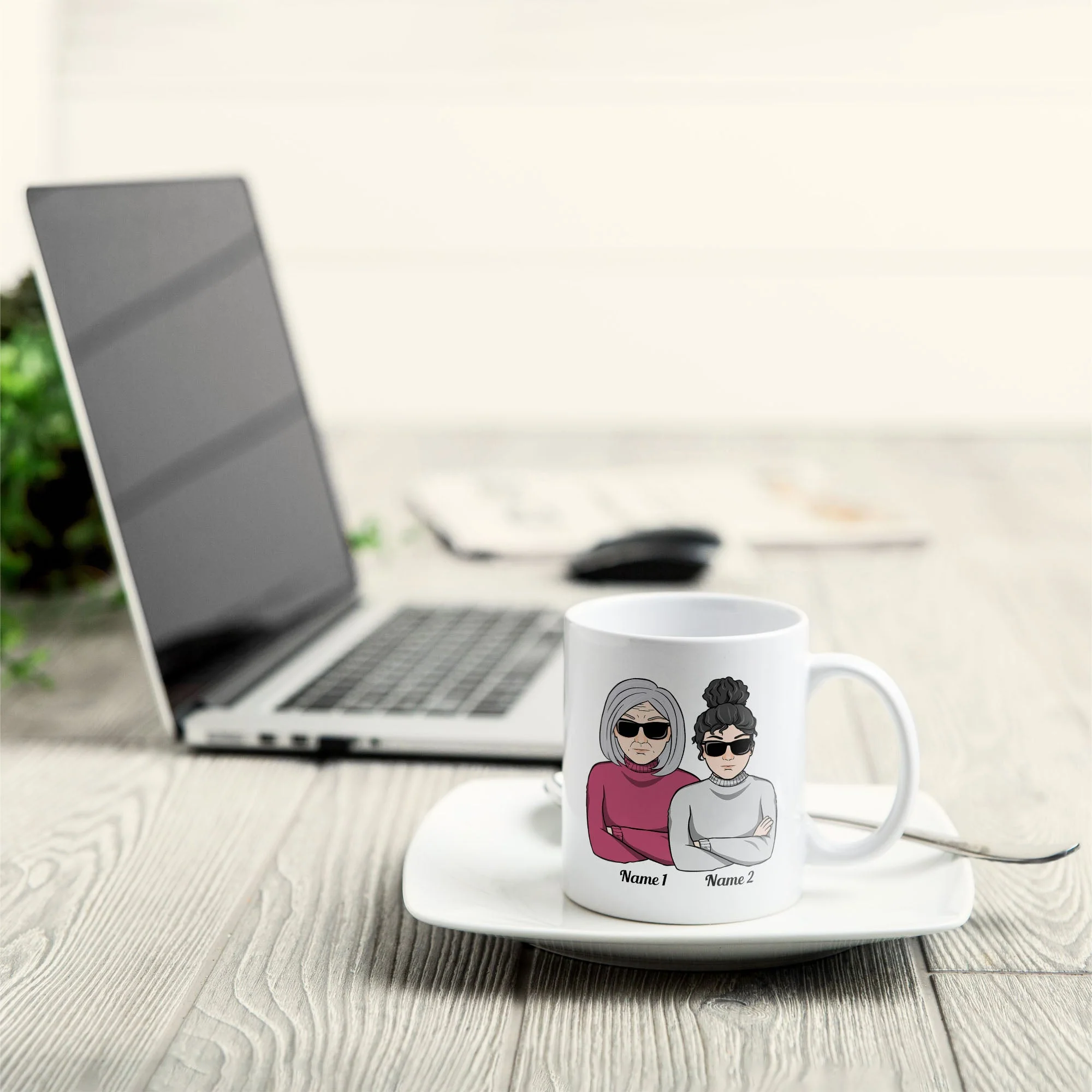 Of All Of The Vaginas In The World I'm Glad I Tumbled Out Of Your 2 - Personalized Mug - Christmas Gift For Mothers, Moms, Mama - Image 6