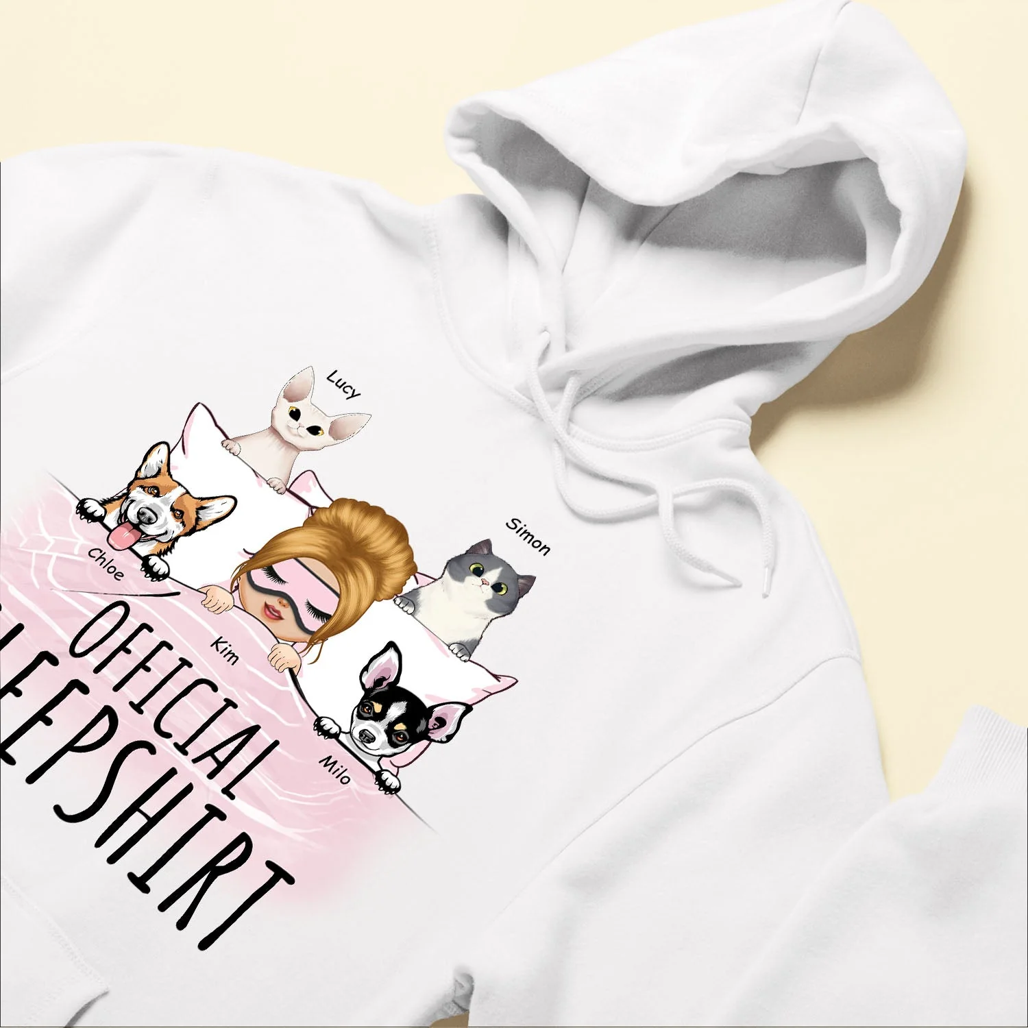 Official Sleepshirt - Personalized Shirt - Birthday Gift For Dog & Cat Lovers - Image 6