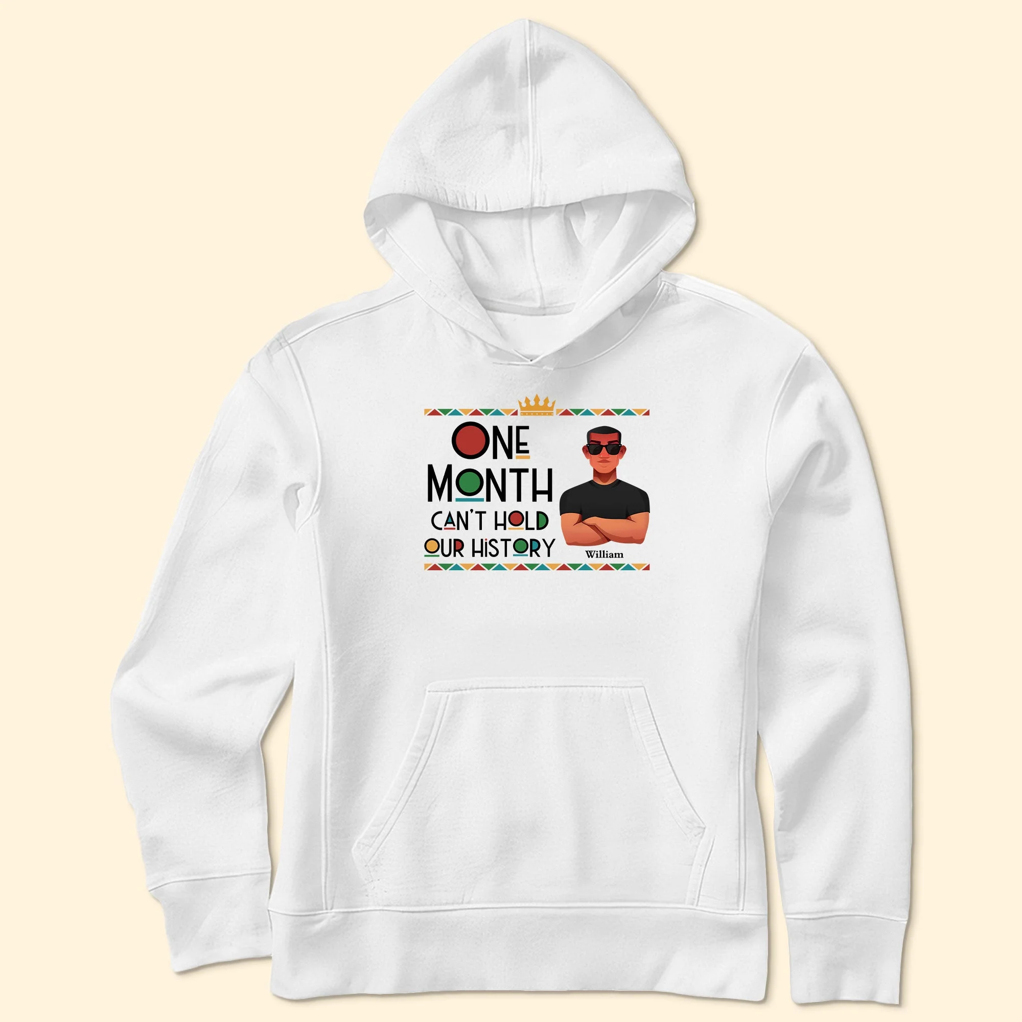 One Month Can't Hold Our History Black Month History - Personalized Shirt - Image 6