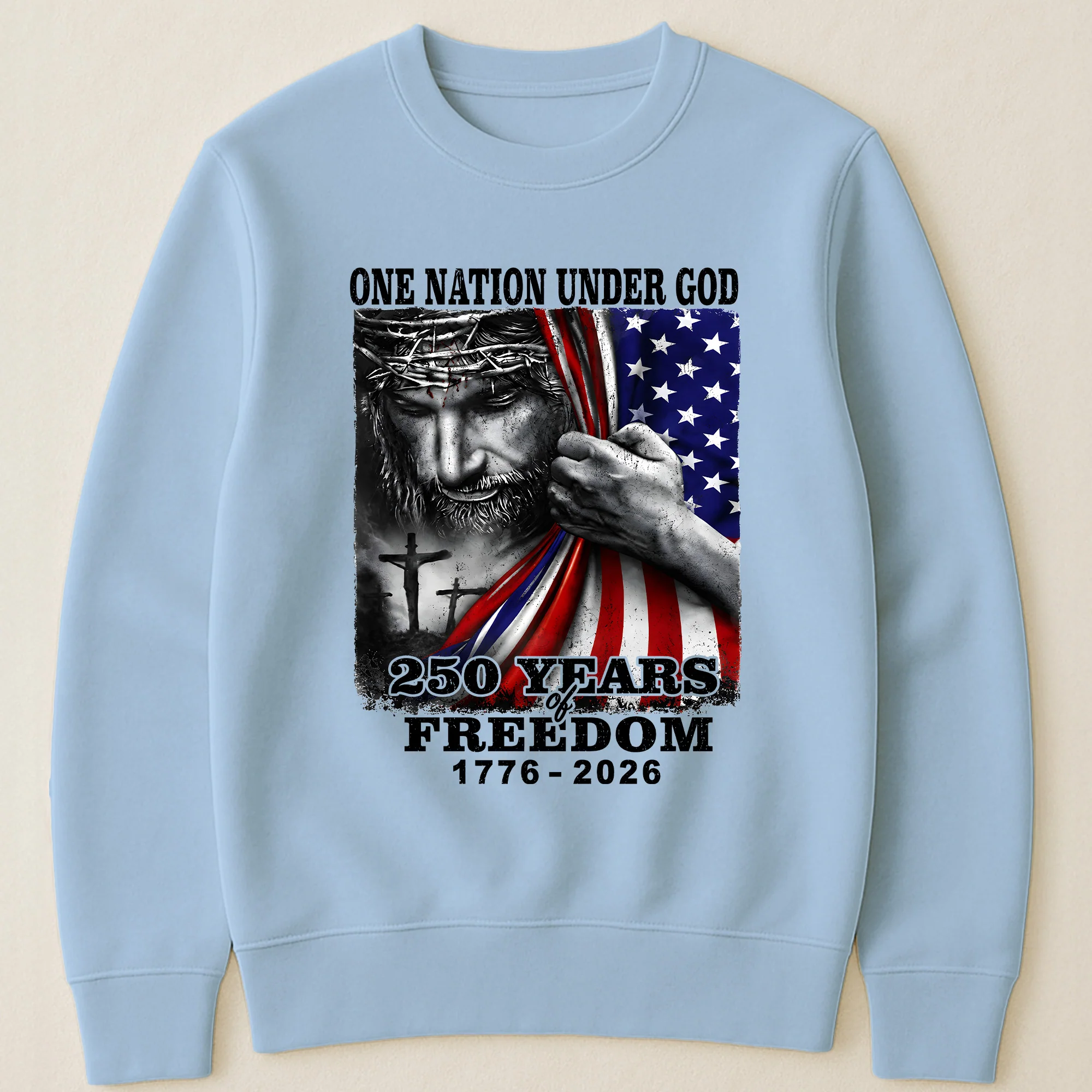 One Nation Under God 250 Years - Shirt - Image 23
