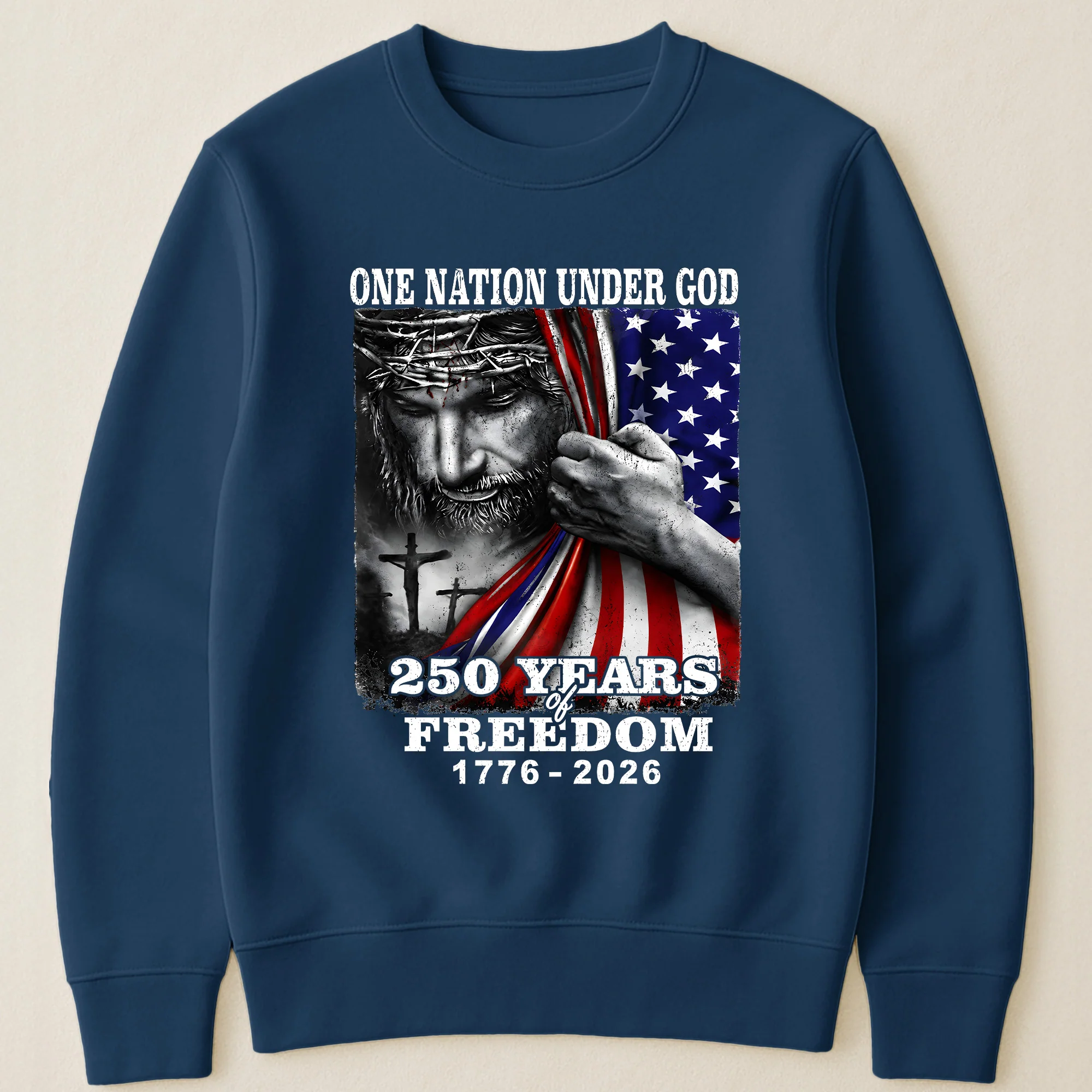 One Nation Under God 250 Years - Shirt - Image 29