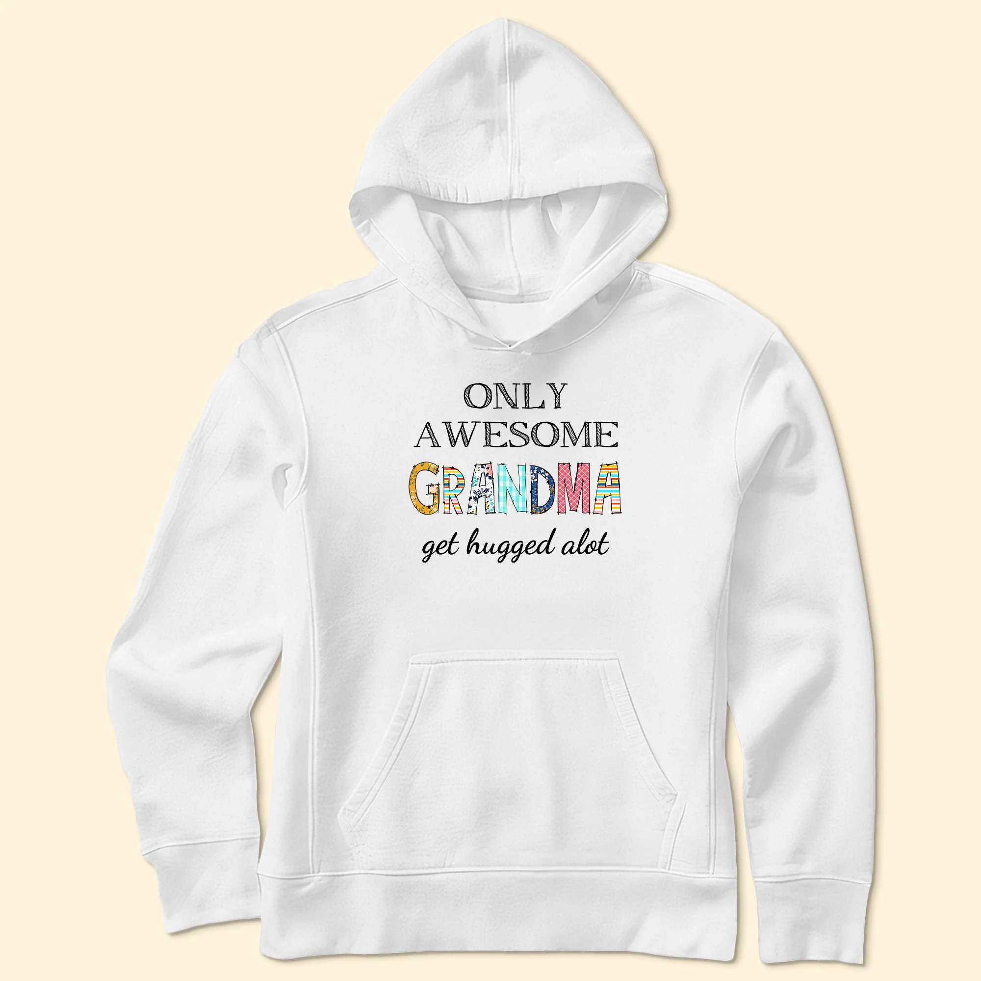 Only Awesome Grandma Get Hugged Alot - Personalized Shirt - Image 5